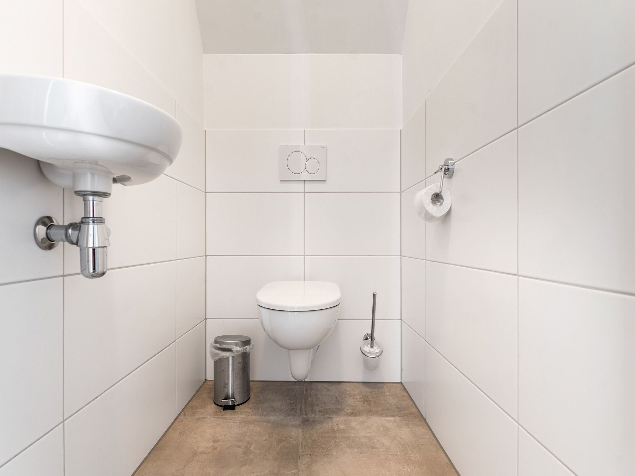 De badkamer van So What 35A in De Koog Texel