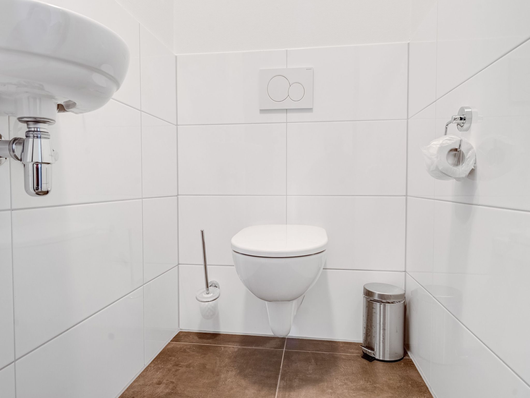 De badkamer van So What 37 in De Koog Texel