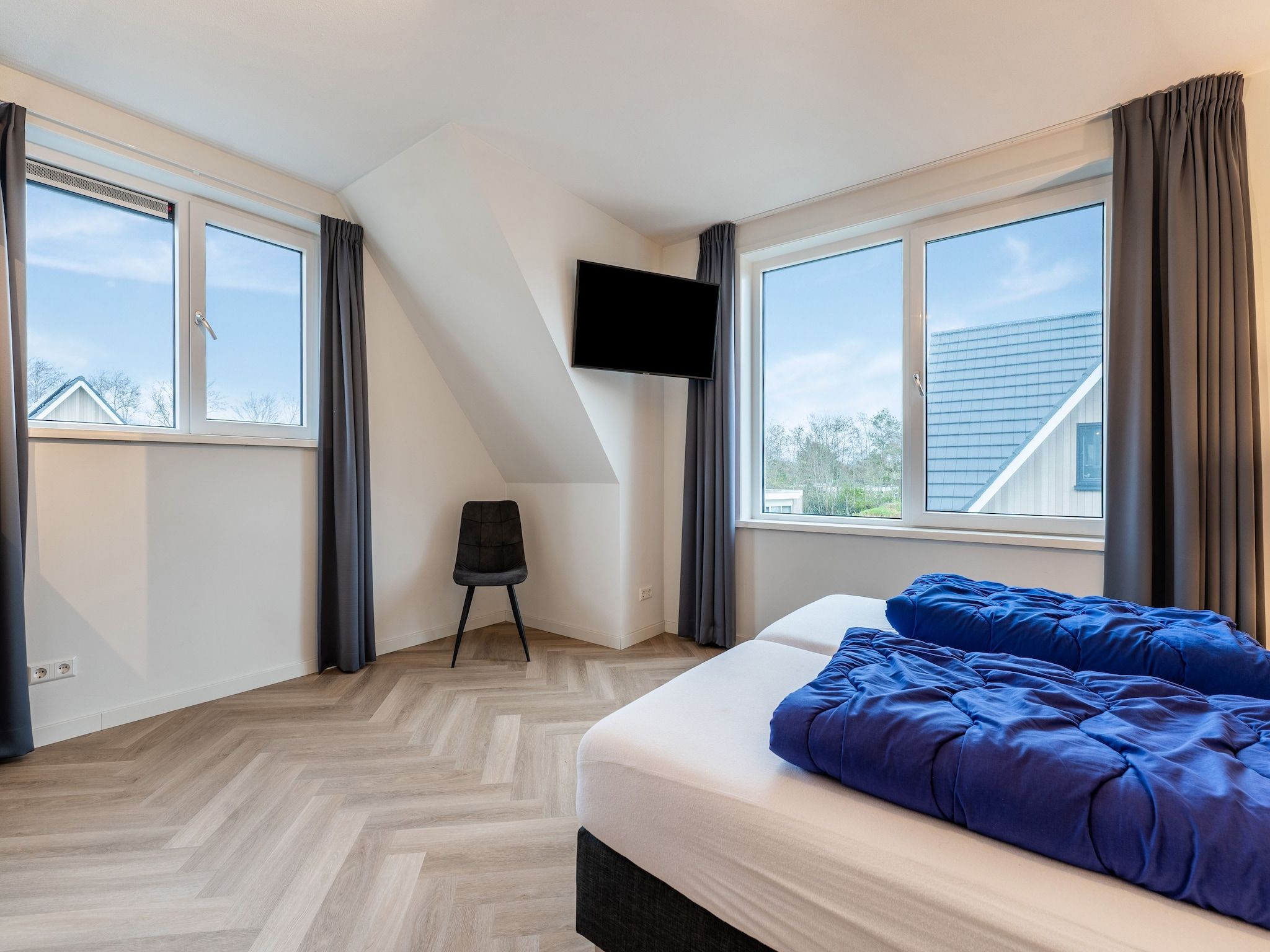 Een slaapkamer van So What 39 in De Koog Texel