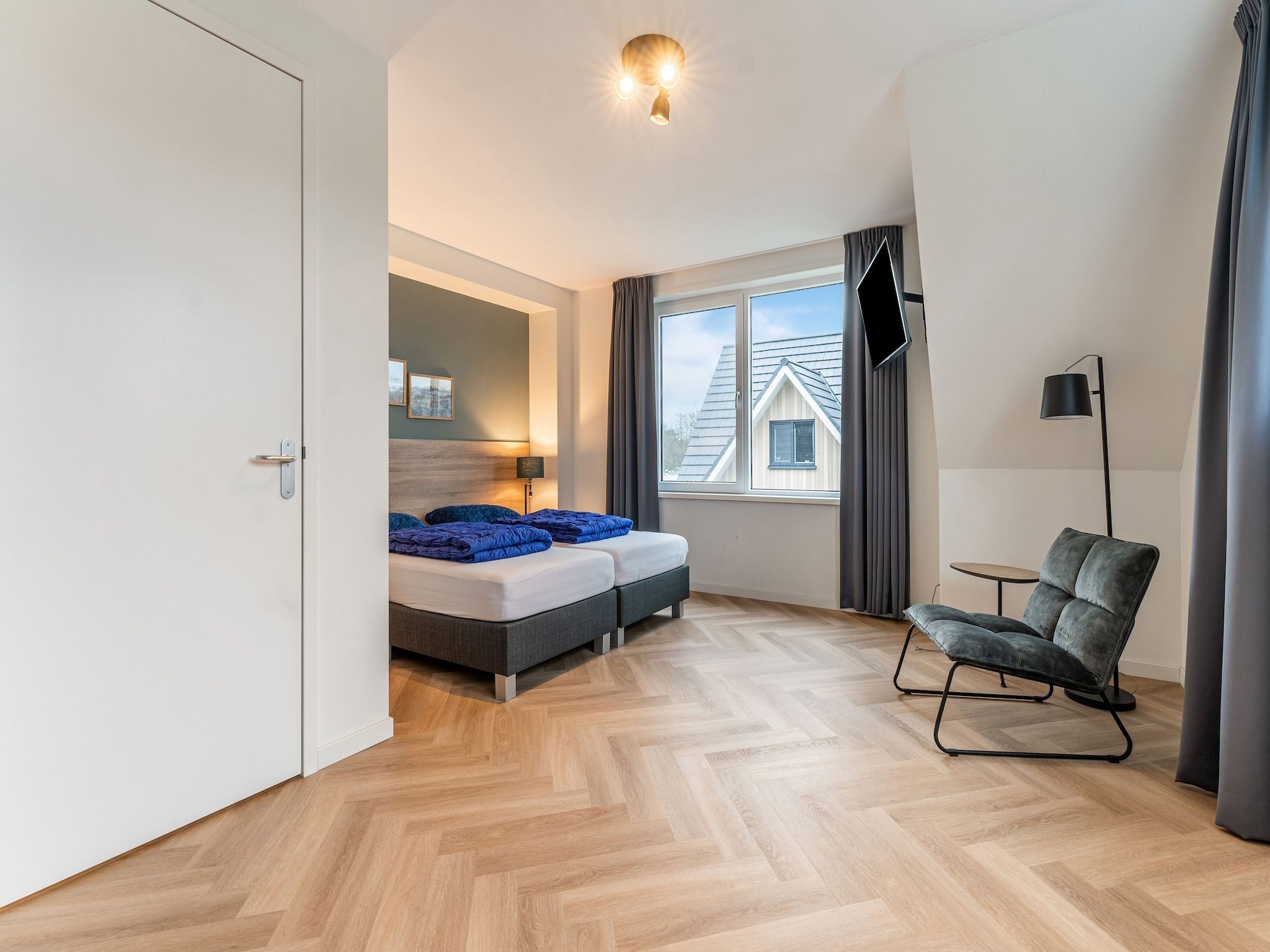 Een slaapkamer van So What 39 in De Koog Texel