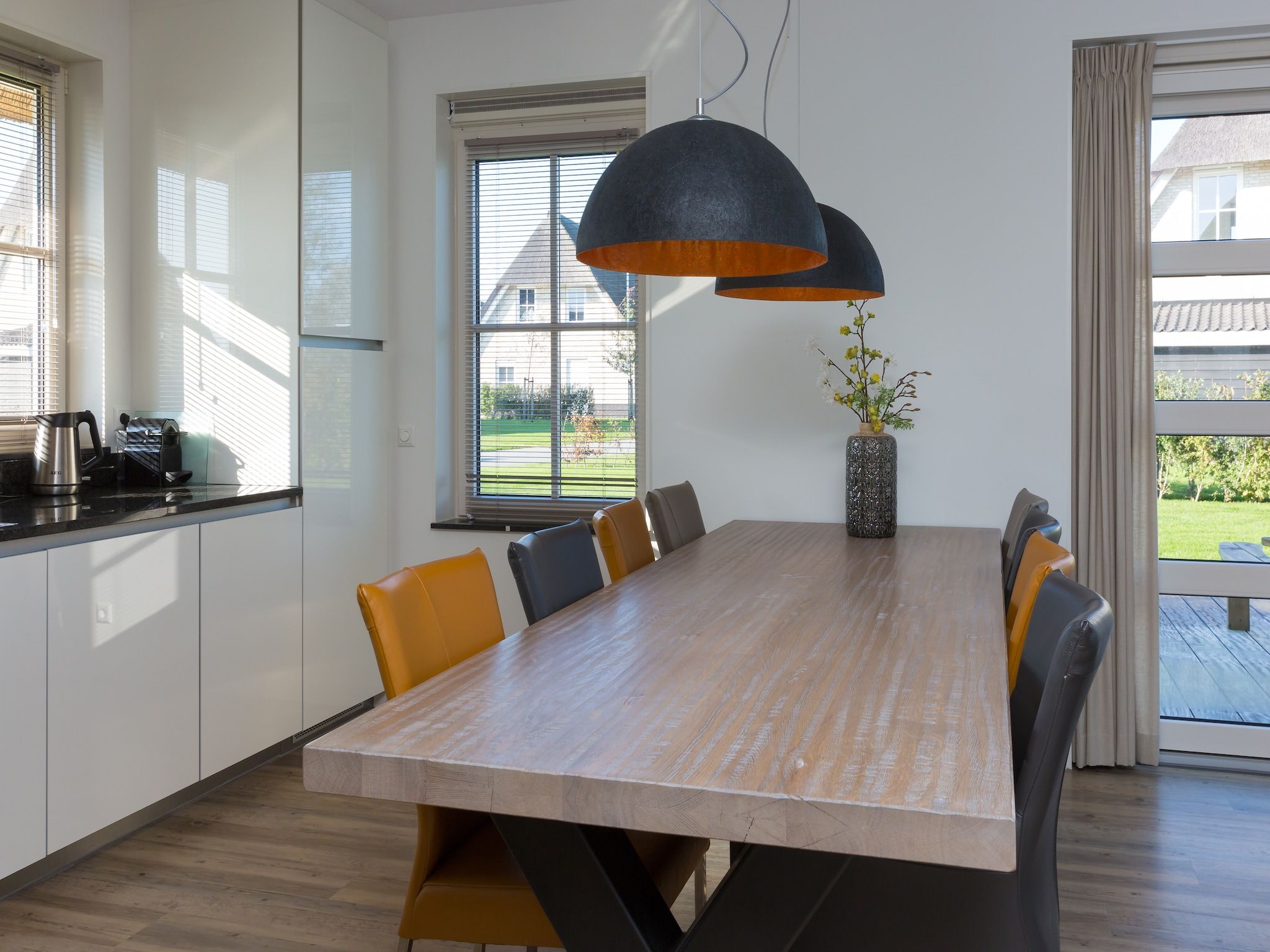 De keuken van Friese Meren Villa's 14 in Delfstrahuizen