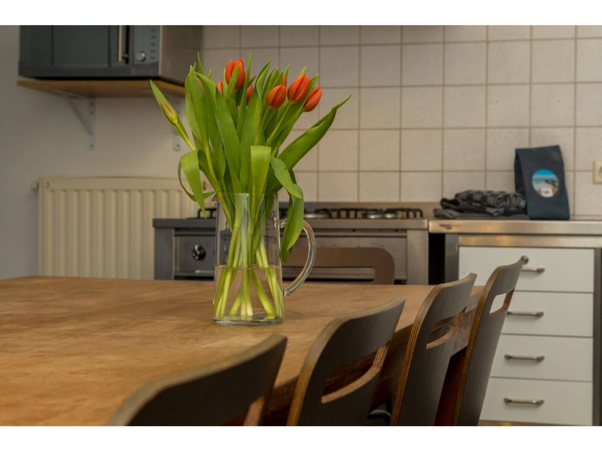 De keuken van Zonnevylle Duinweg 135 in Zoutelande