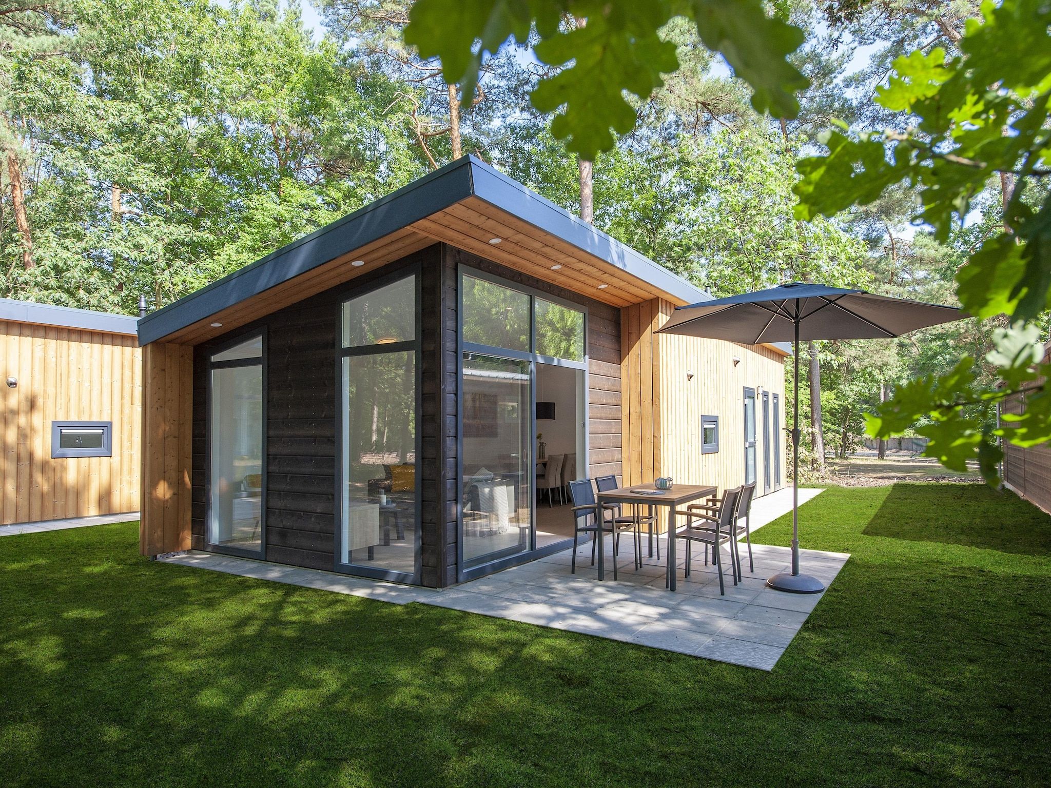 De buitenkant van Bospark 't Wolfsven 9 in Mierlo