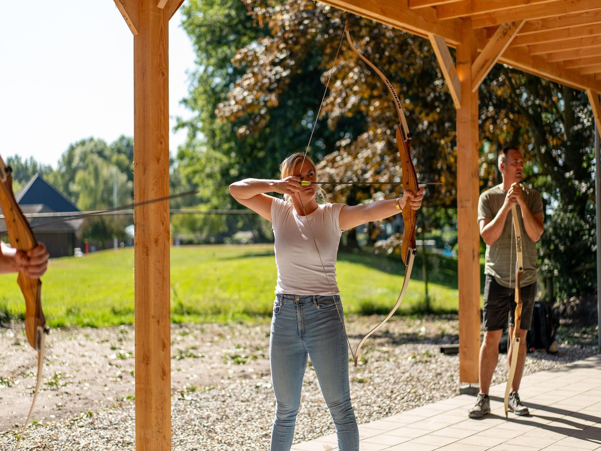 Parkfaciliteiten bij Hunzepark 12 in Gasselternijveen