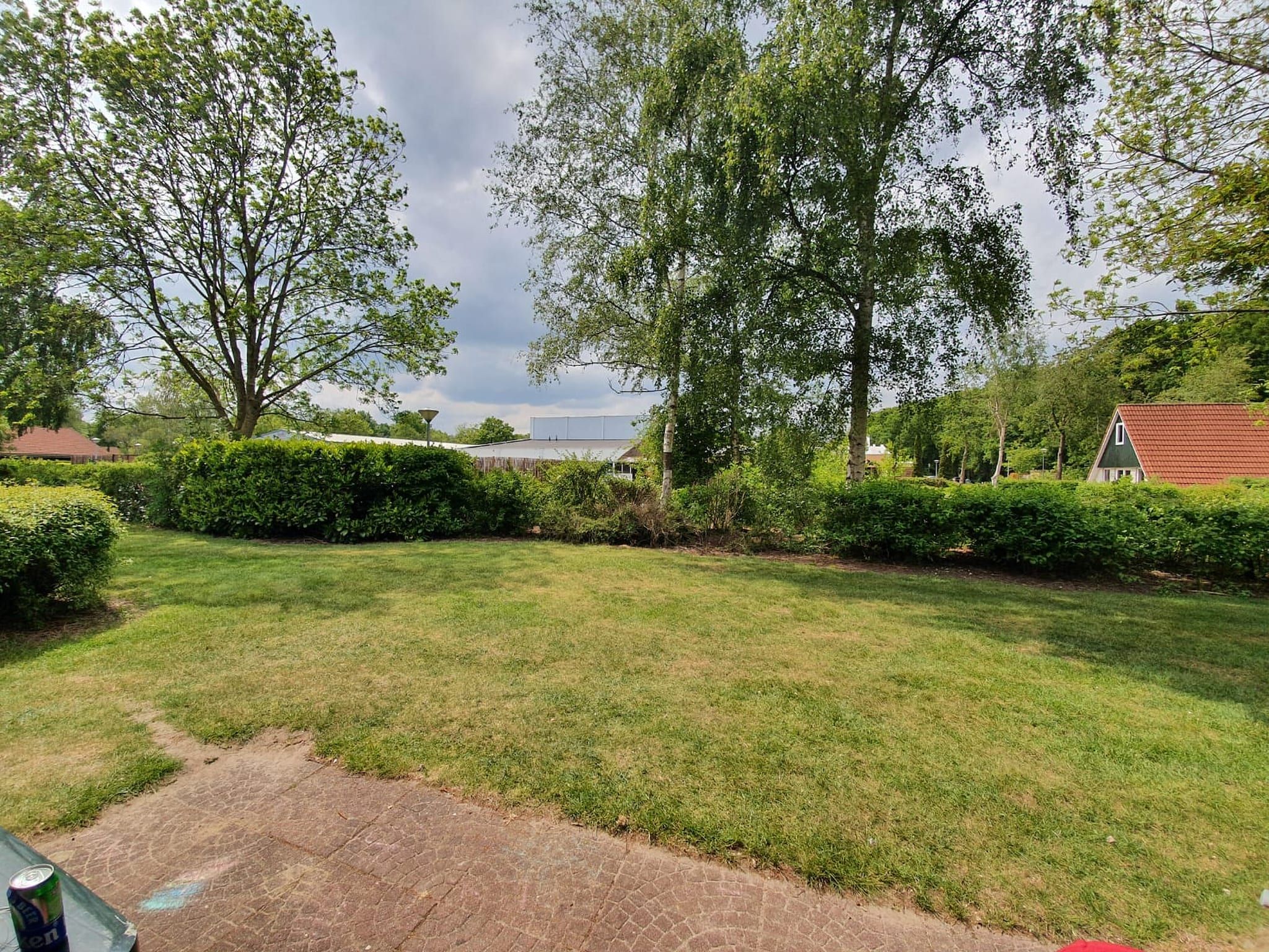 Het uitzicht vanaf Boslaan 1 in Gramsbergen