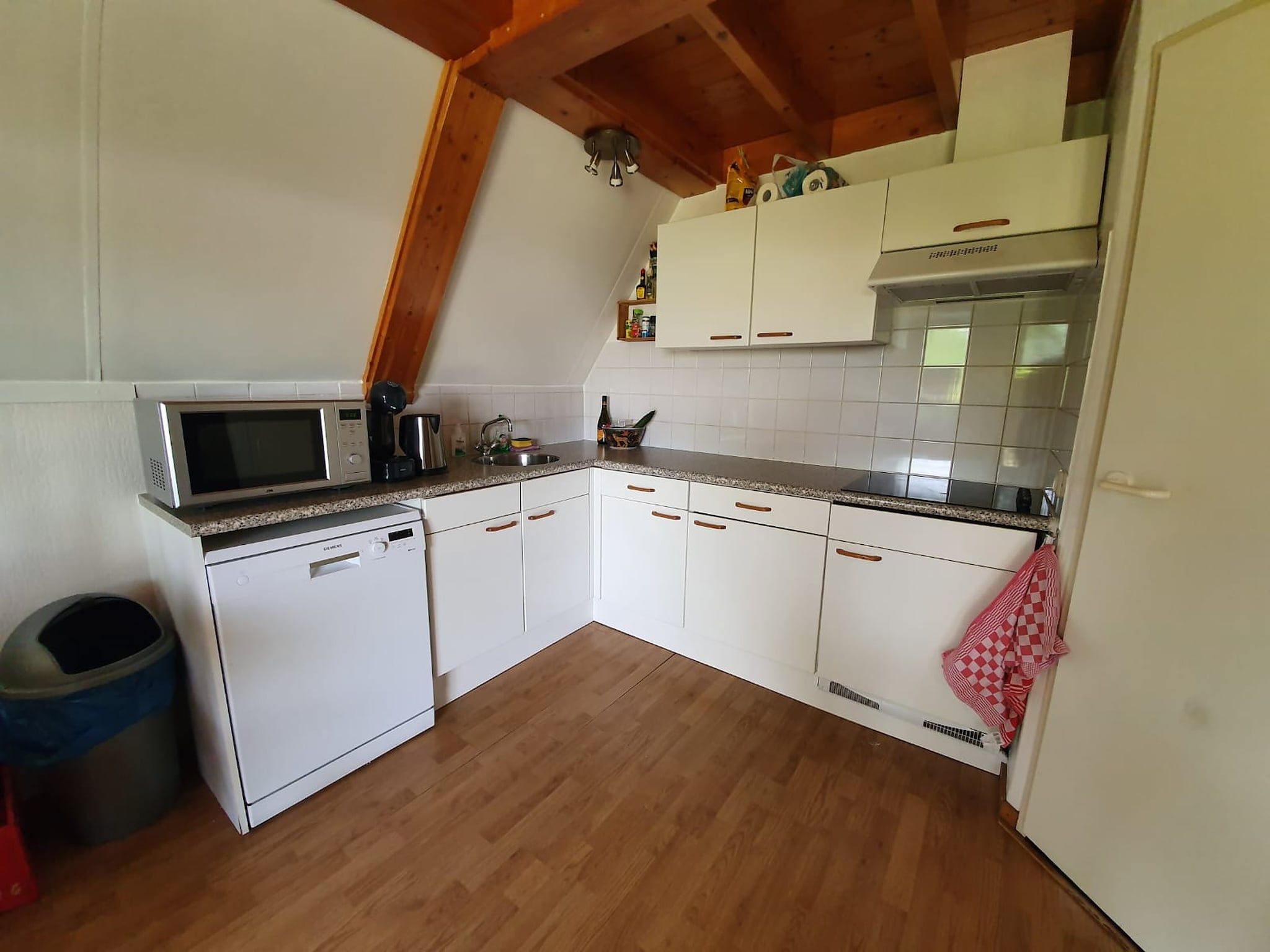 De keuken van Boslaan 1 in Gramsbergen