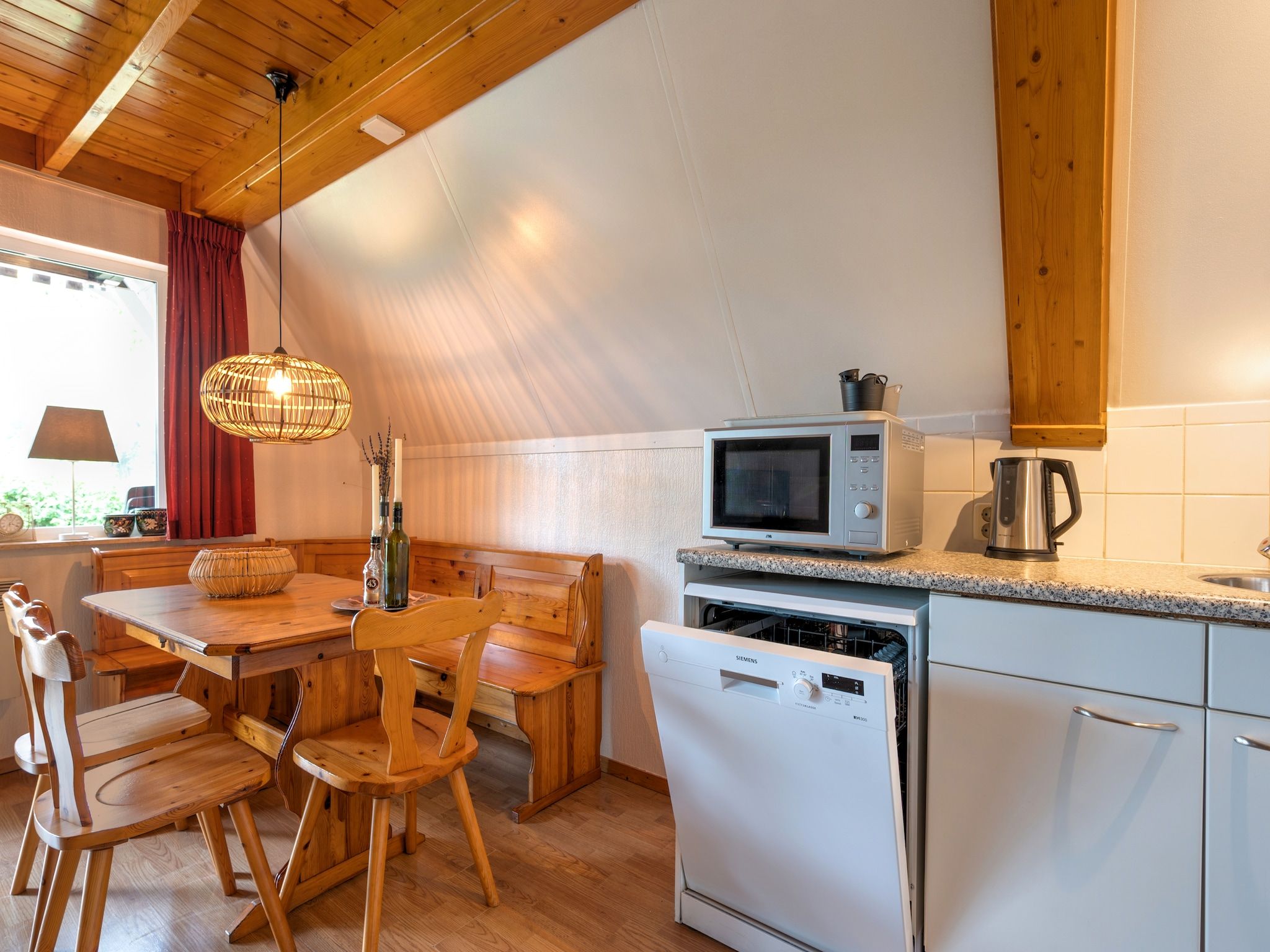 De woonkamer van Boslaan 1 in Gramsbergen