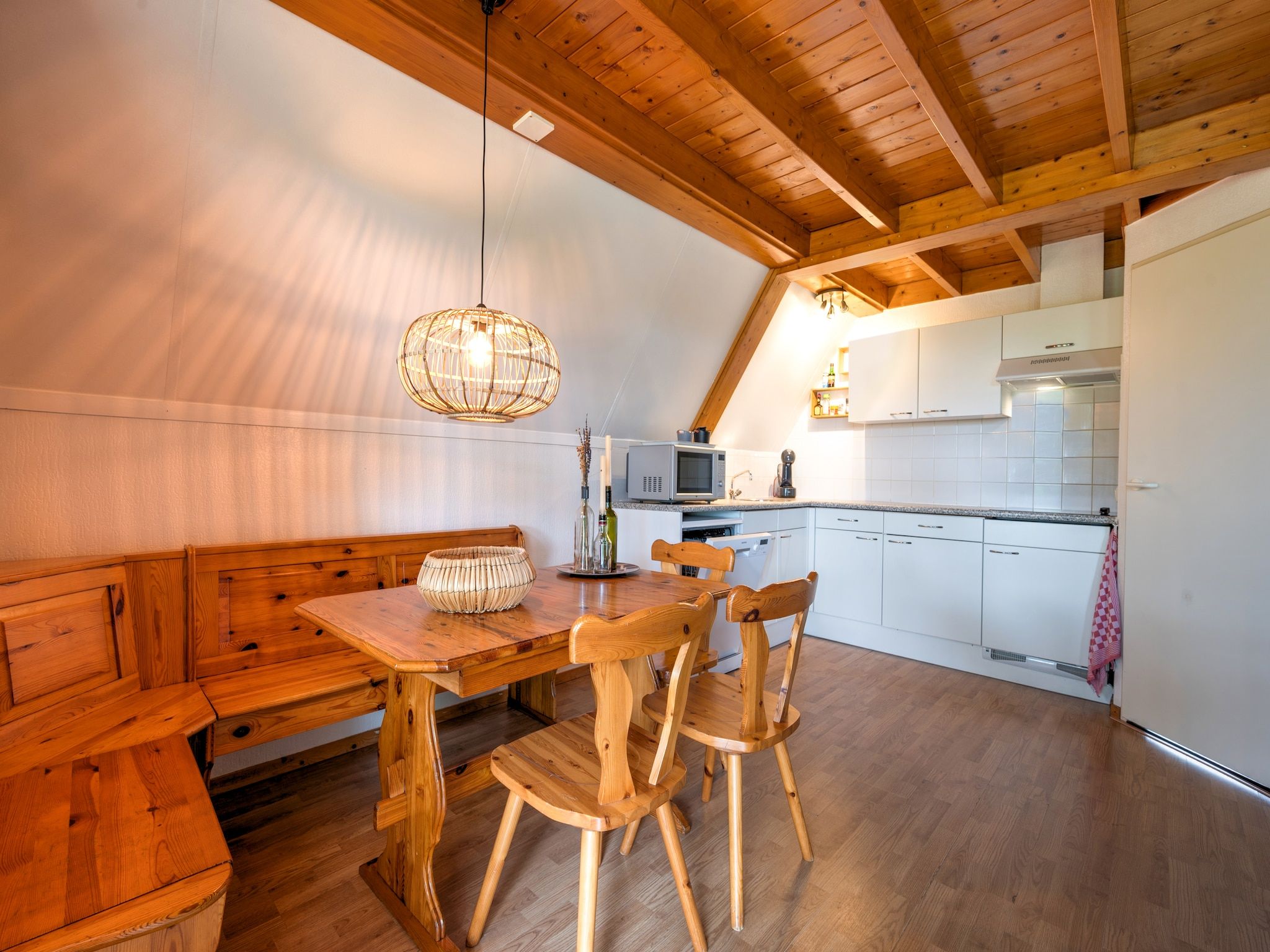 De keuken van Boslaan 1 in Gramsbergen