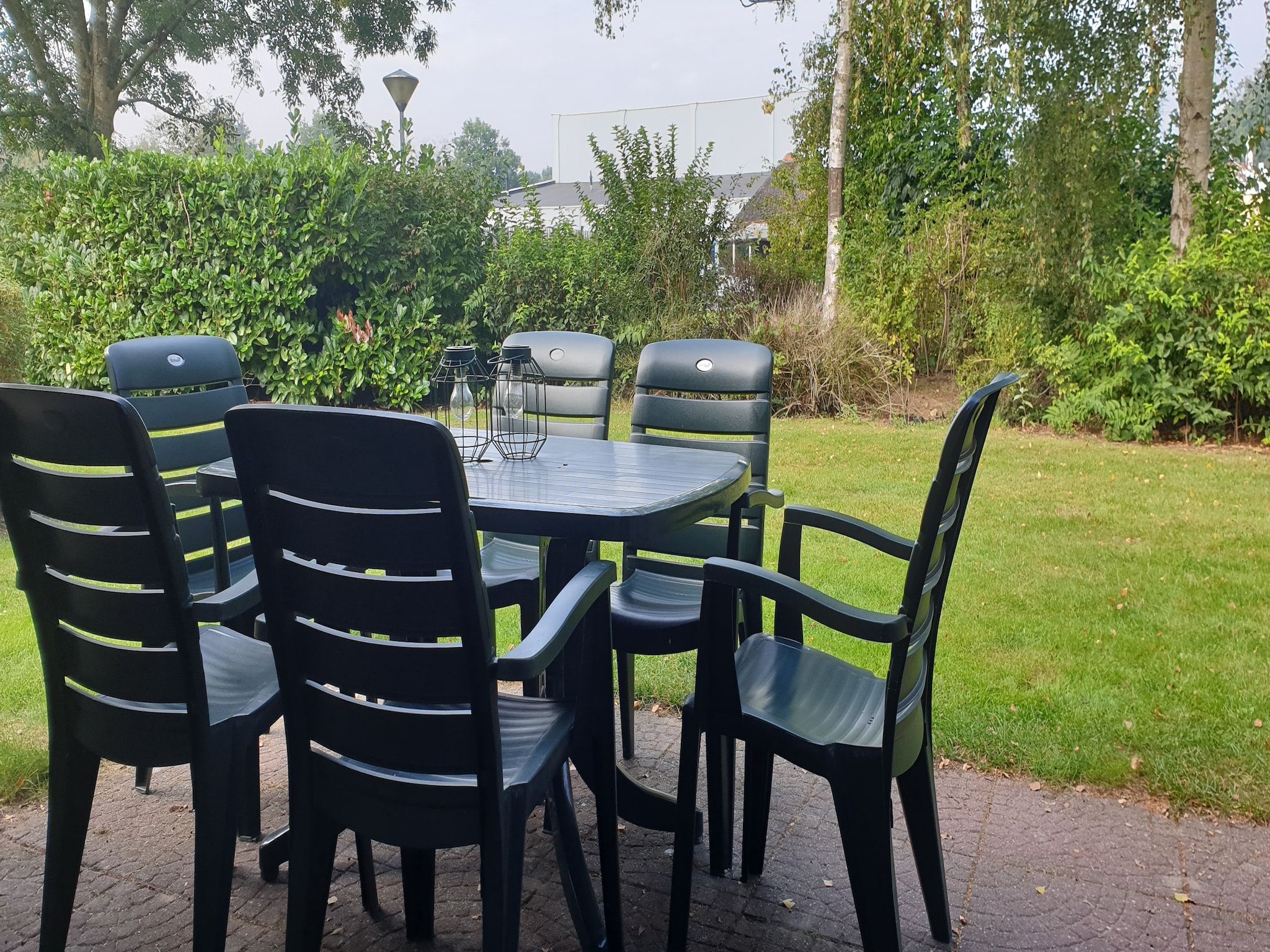 Het uitzicht vanaf Boslaan 1 in Gramsbergen