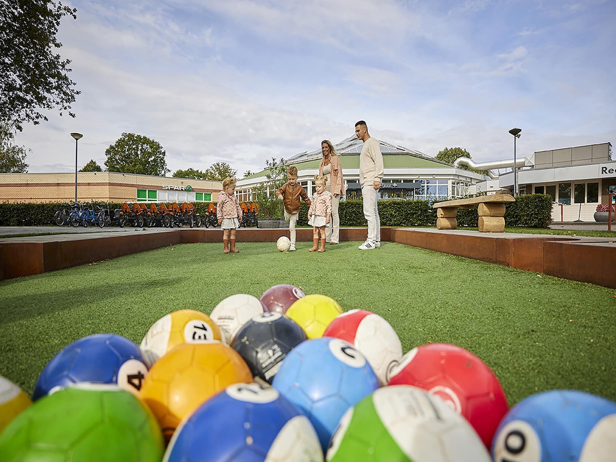Parkfaciliteiten bij Buitenhof De Leistert 30 in Roggel