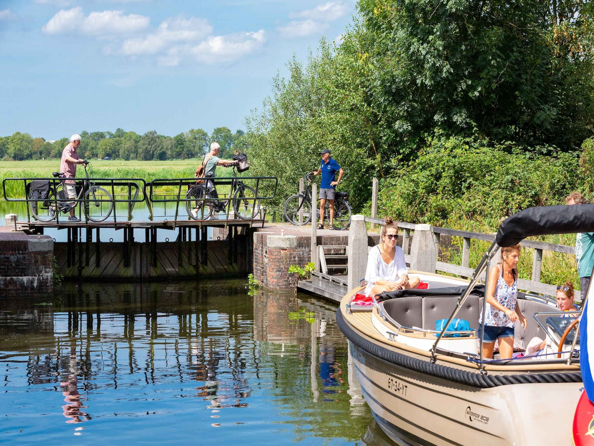 De omgeving van Waterpark Langelille 2 in Langelille