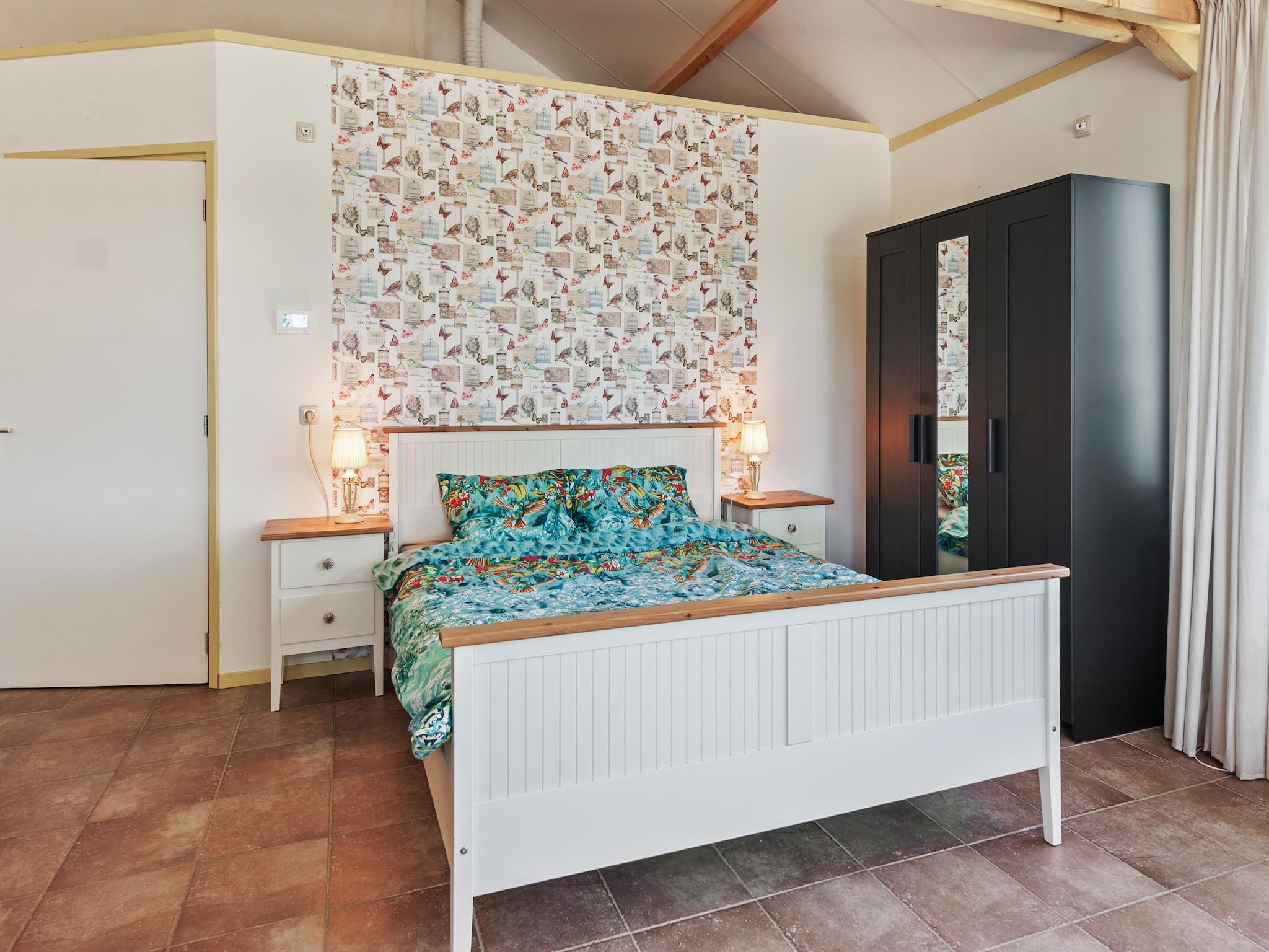 Een slaapkamer van De Welp in Eastermar