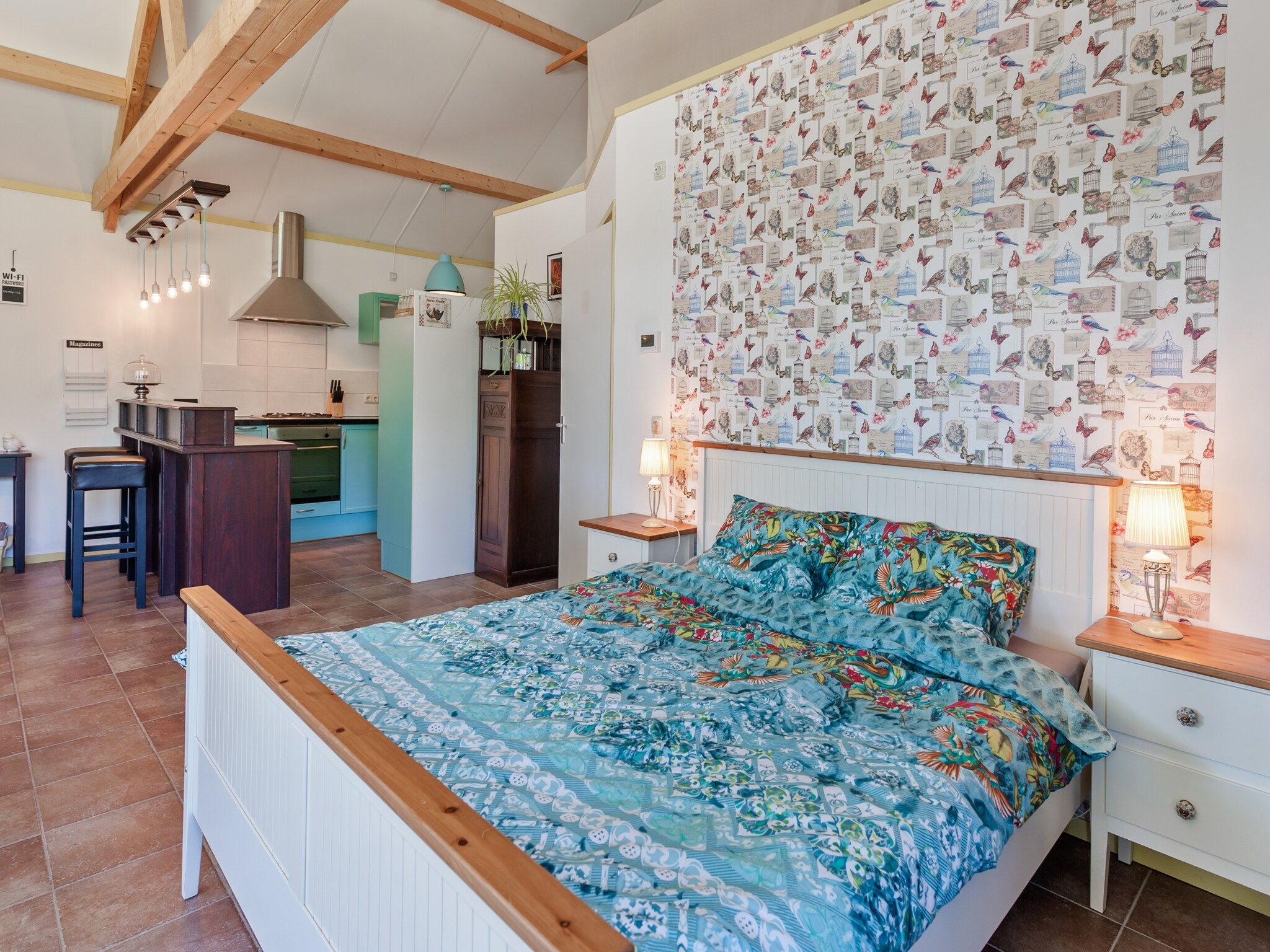 Een slaapkamer van De Welp in Eastermar