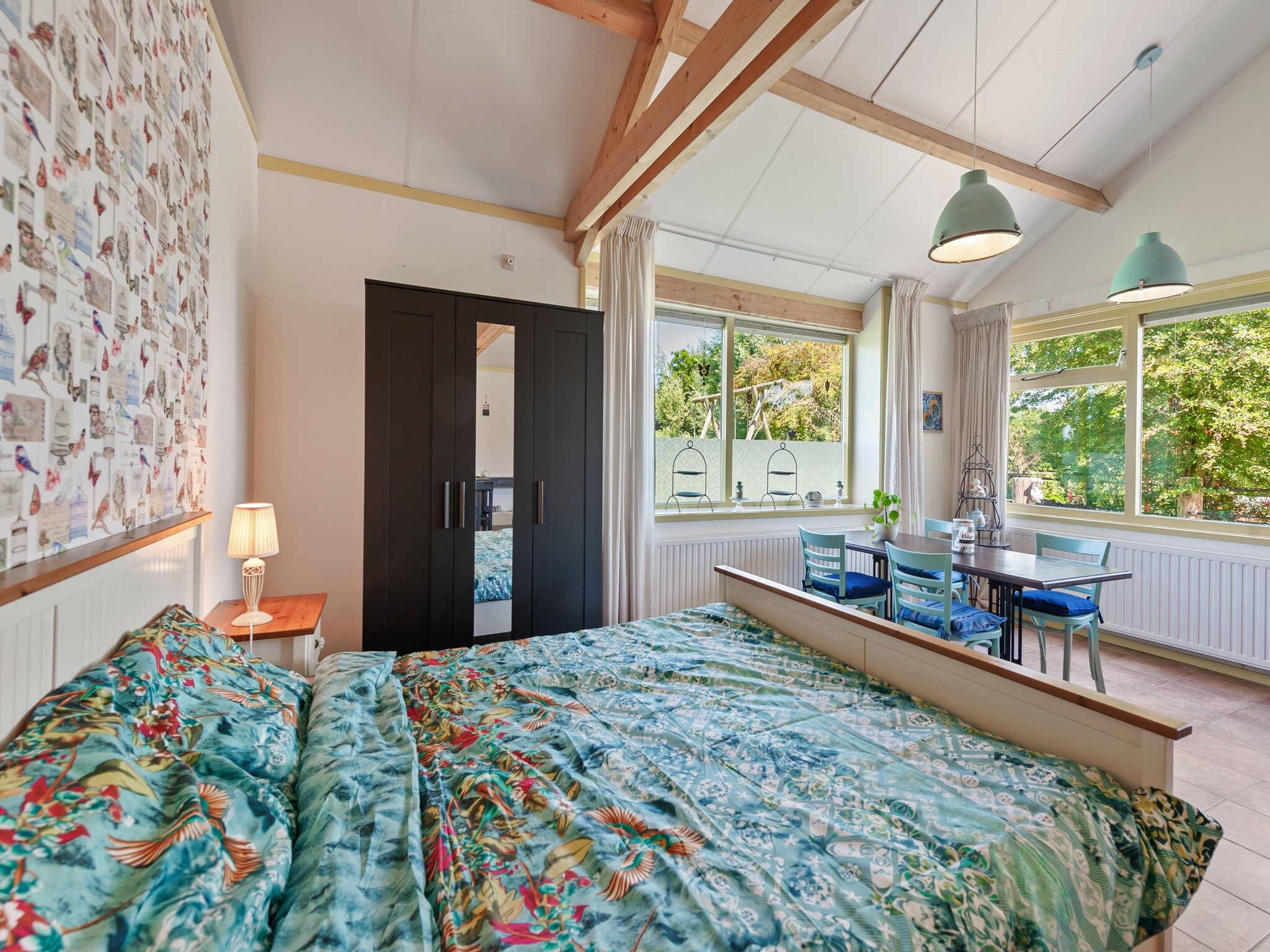 Een slaapkamer van De Welp in Eastermar