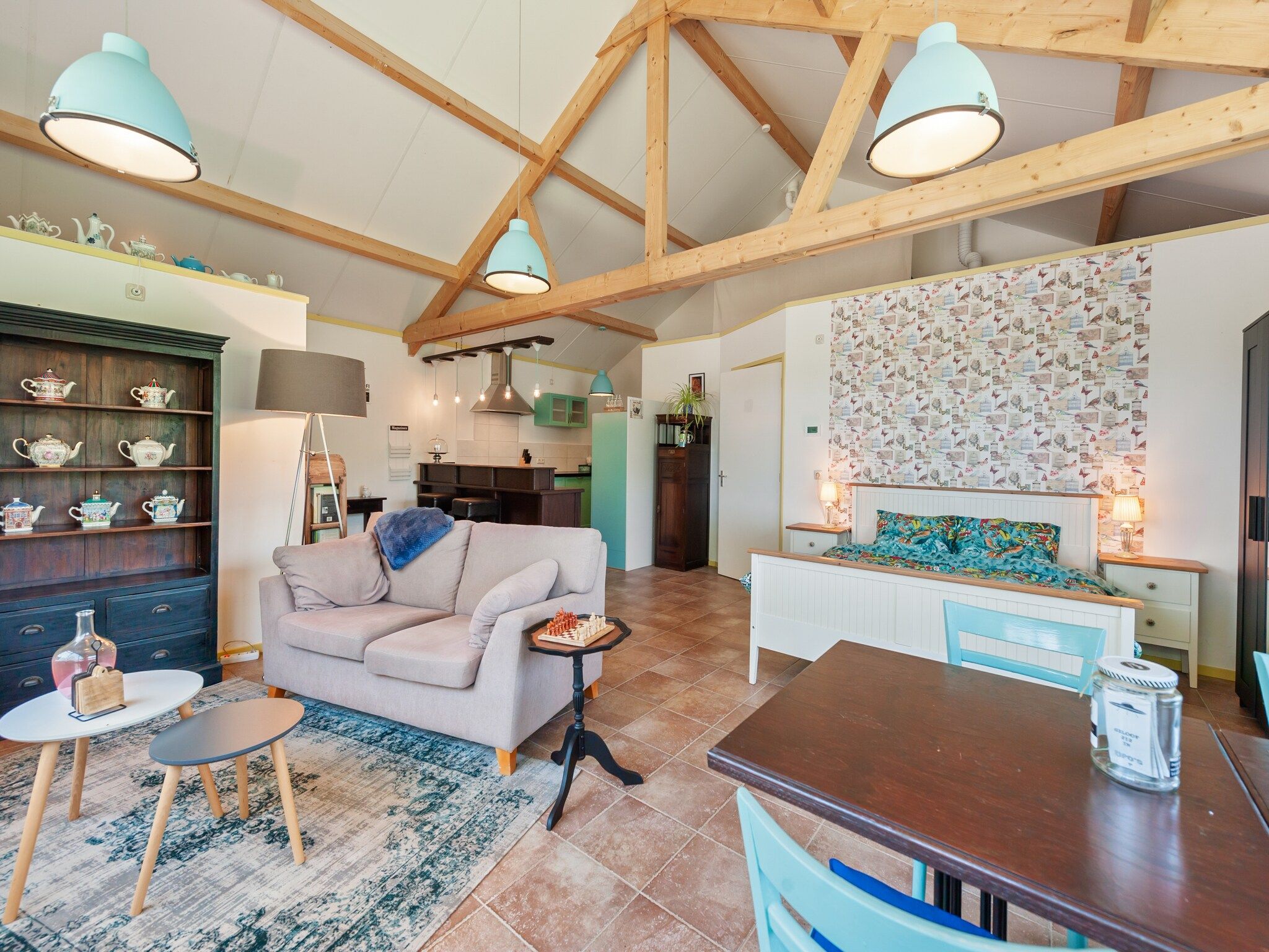 De woonkamer van De Welp in Eastermar