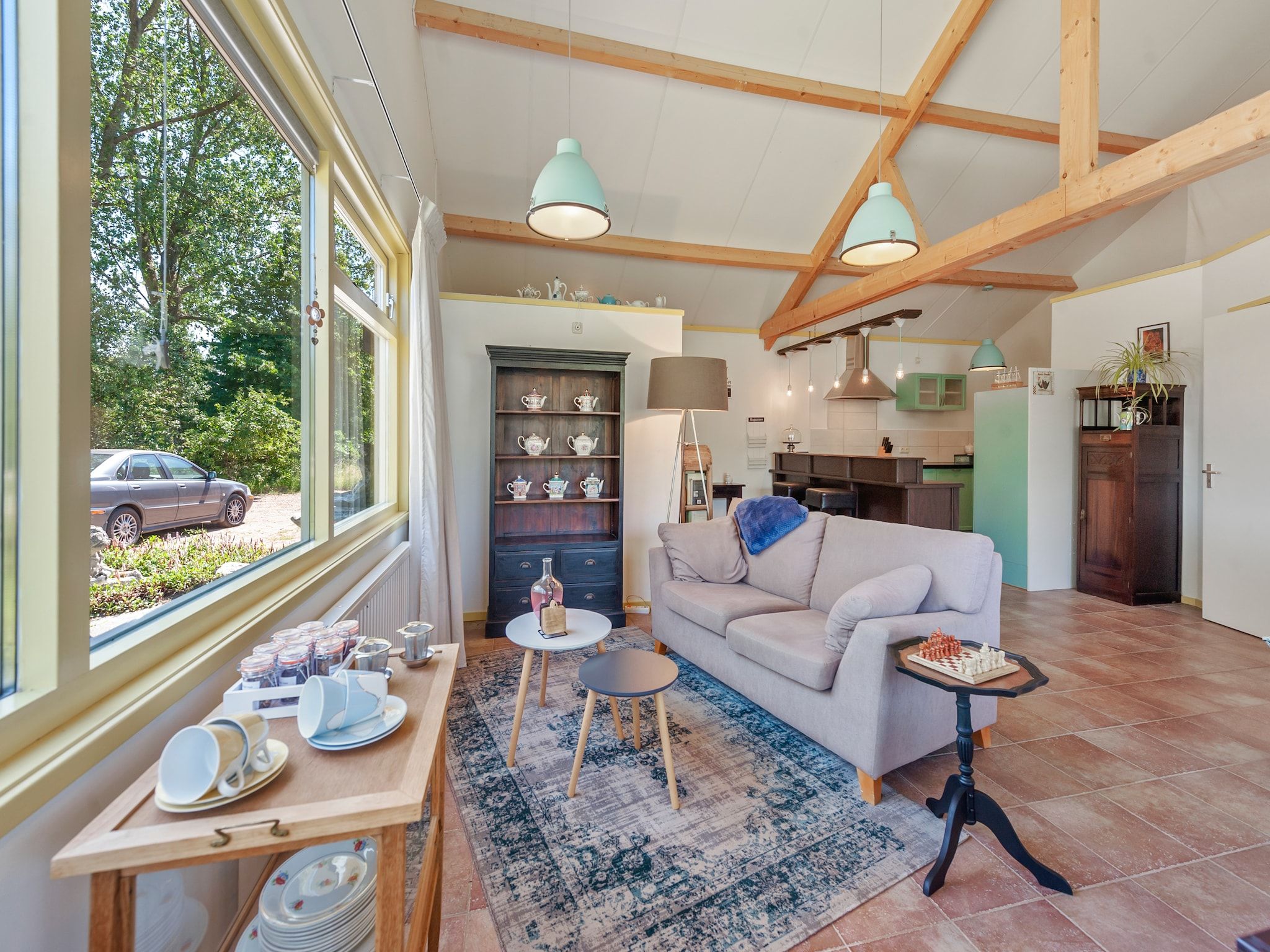 De woonkamer van De Welp in Eastermar