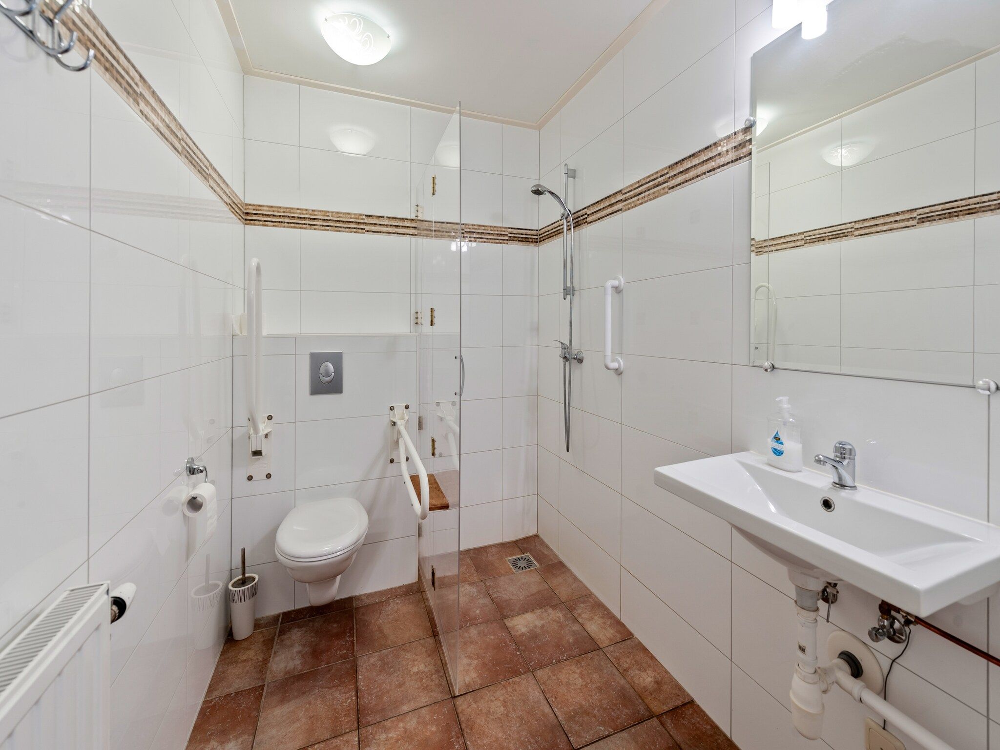 De badkamer van De Welp in Eastermar