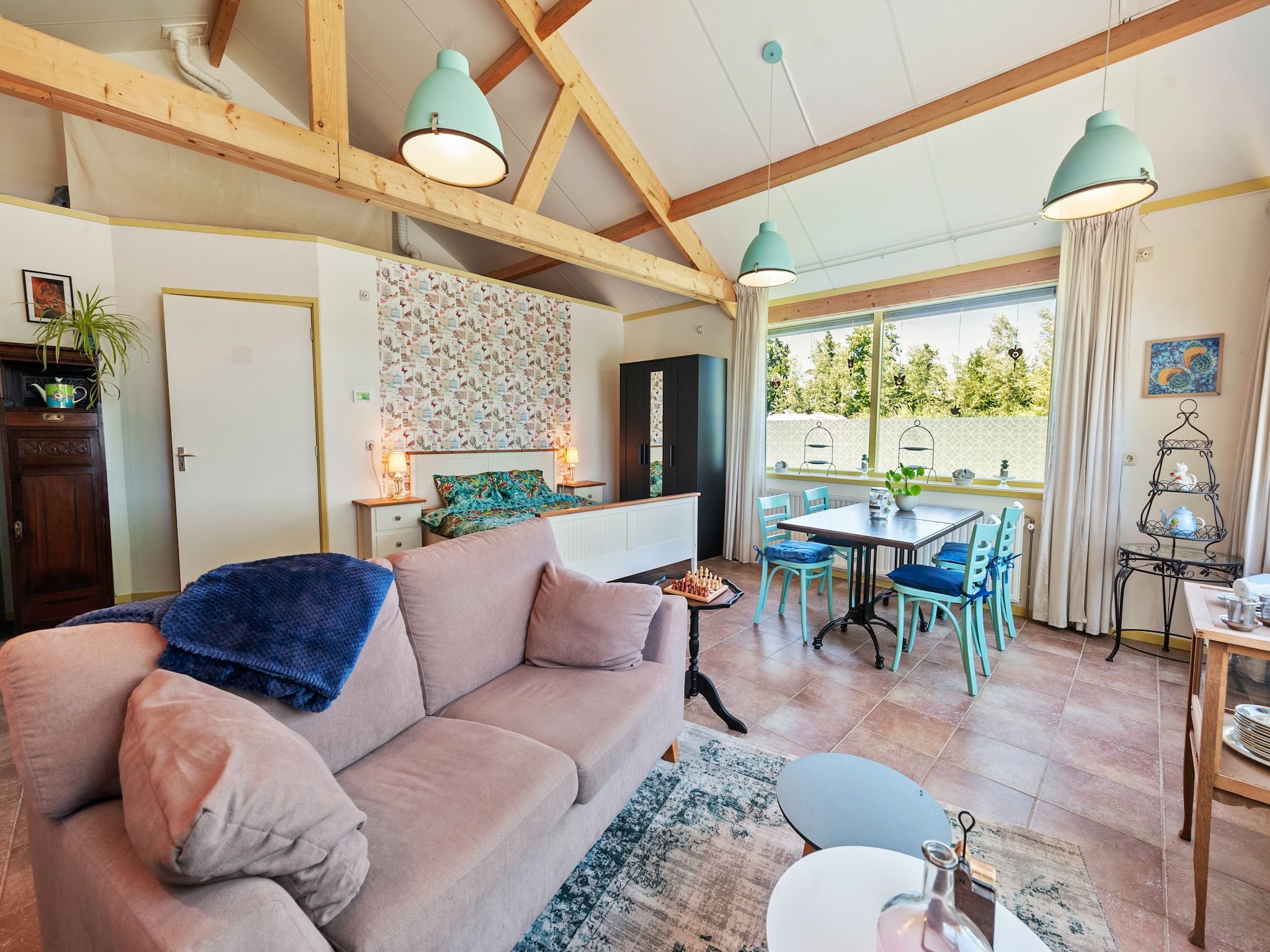 De woonkamer van De Welp in Eastermar