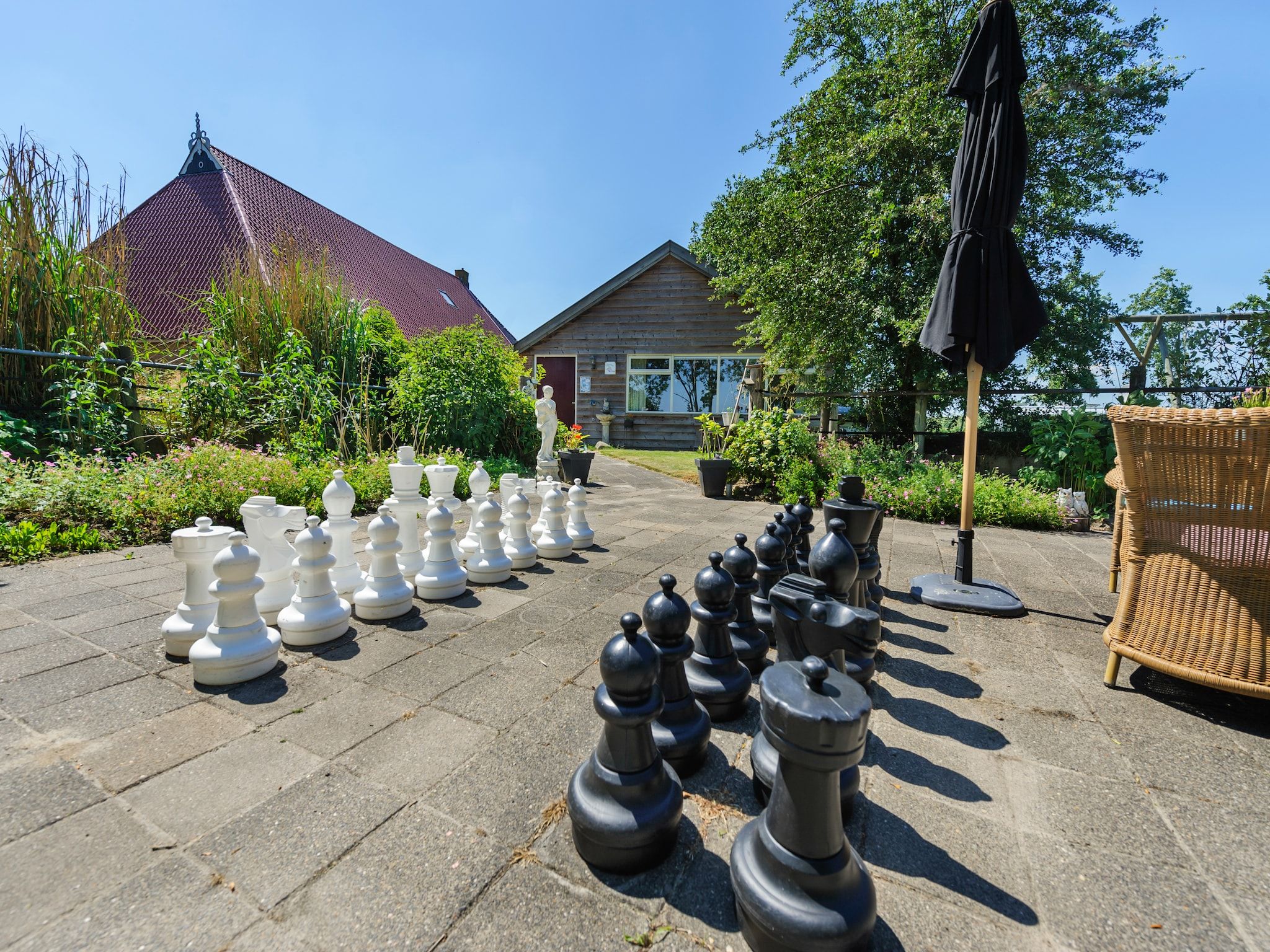 De tuin van De Welp in Eastermar