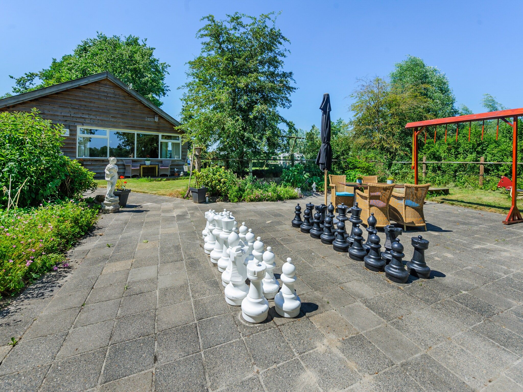 De tuin van De Welp in Eastermar