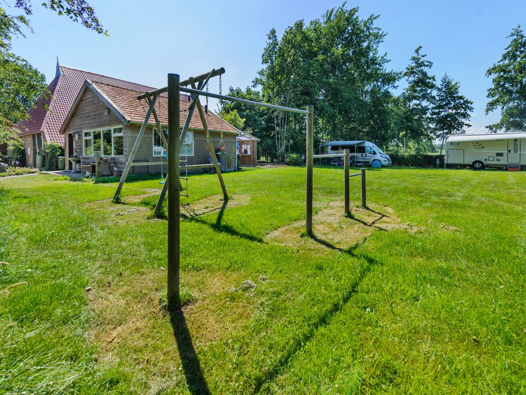 De tuin van De Welp in Eastermar