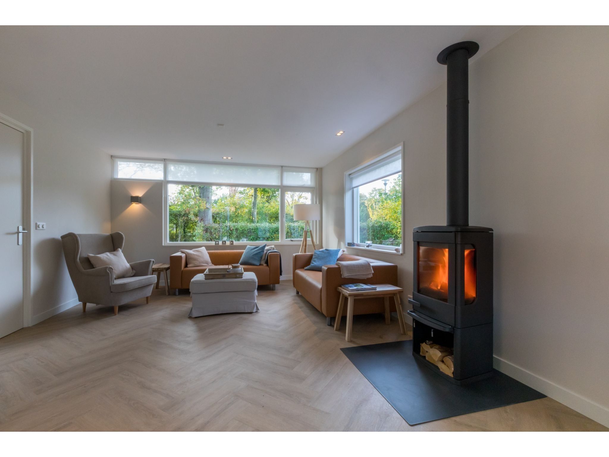 De woonkamer van Oosterpark 76 - Oostkapelle in Oostkapelle