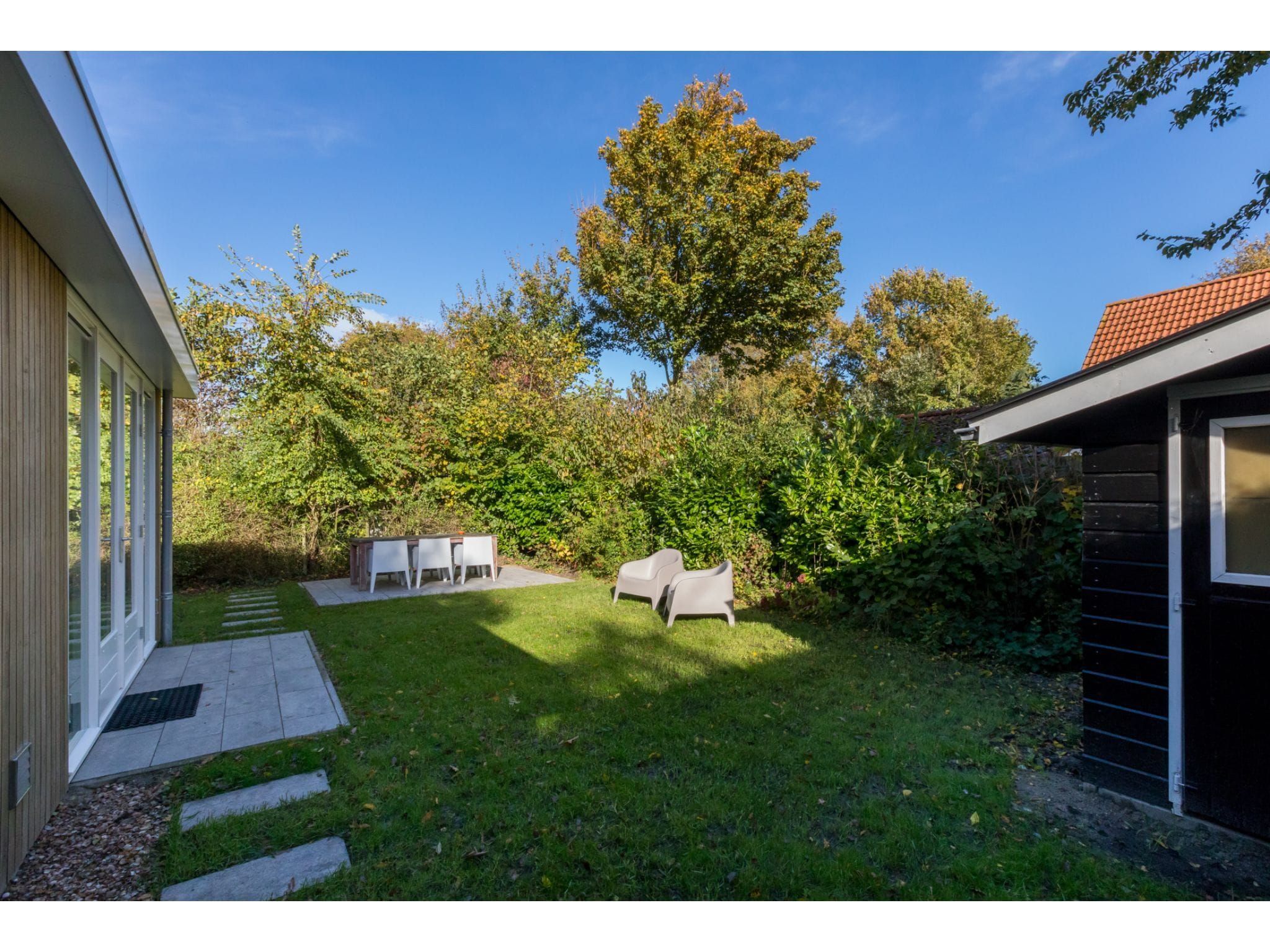 De tuin van Oosterpark 76 - Oostkapelle in Oostkapelle