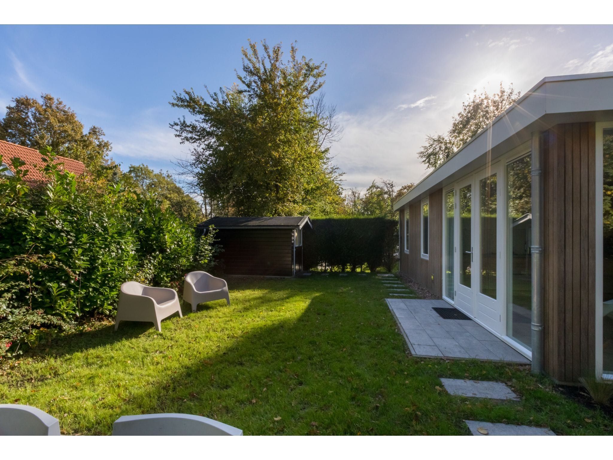 De tuin van Oosterpark 76 - Oostkapelle in Oostkapelle