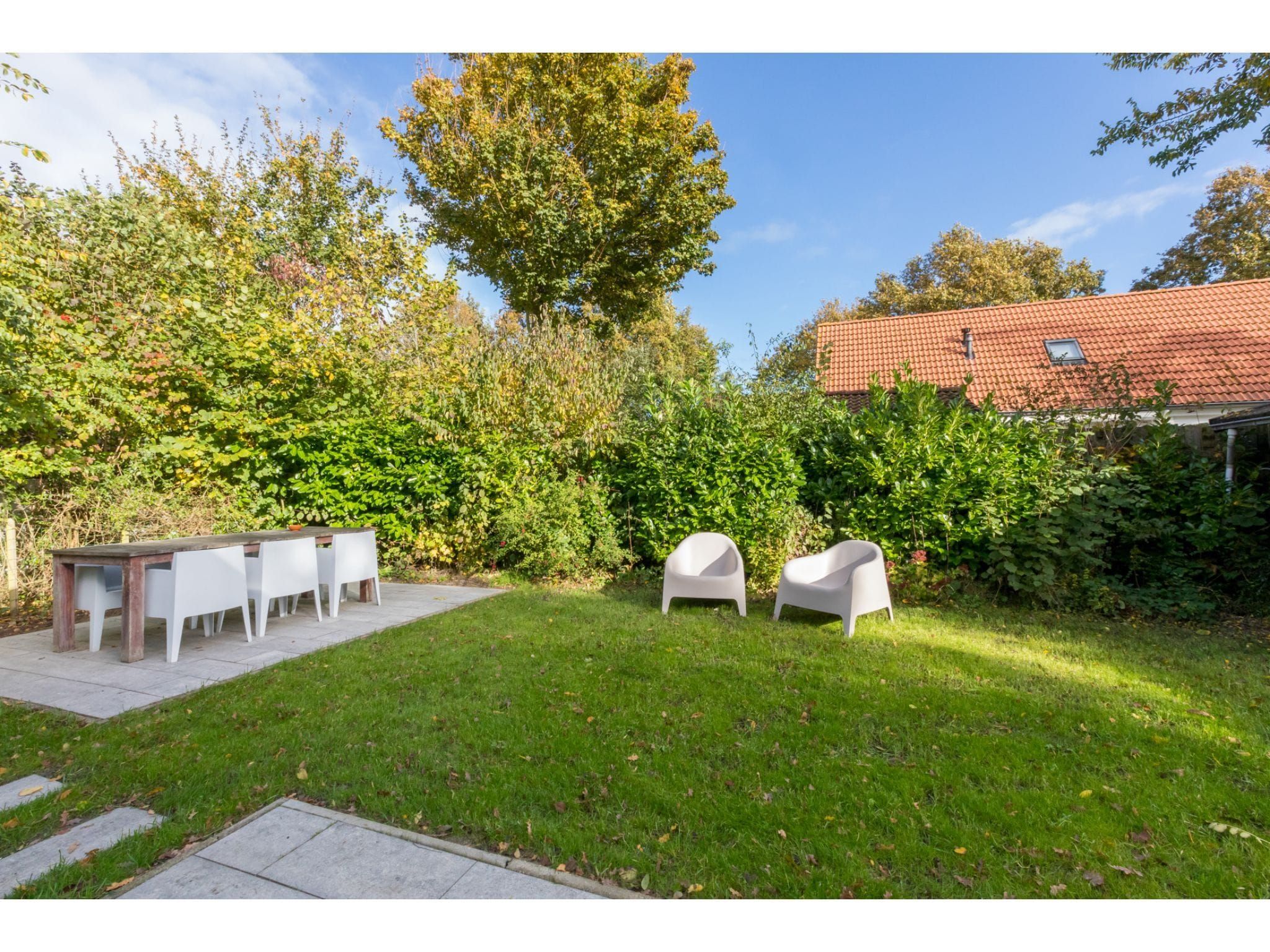 De tuin van Oosterpark 76 - Oostkapelle in Oostkapelle