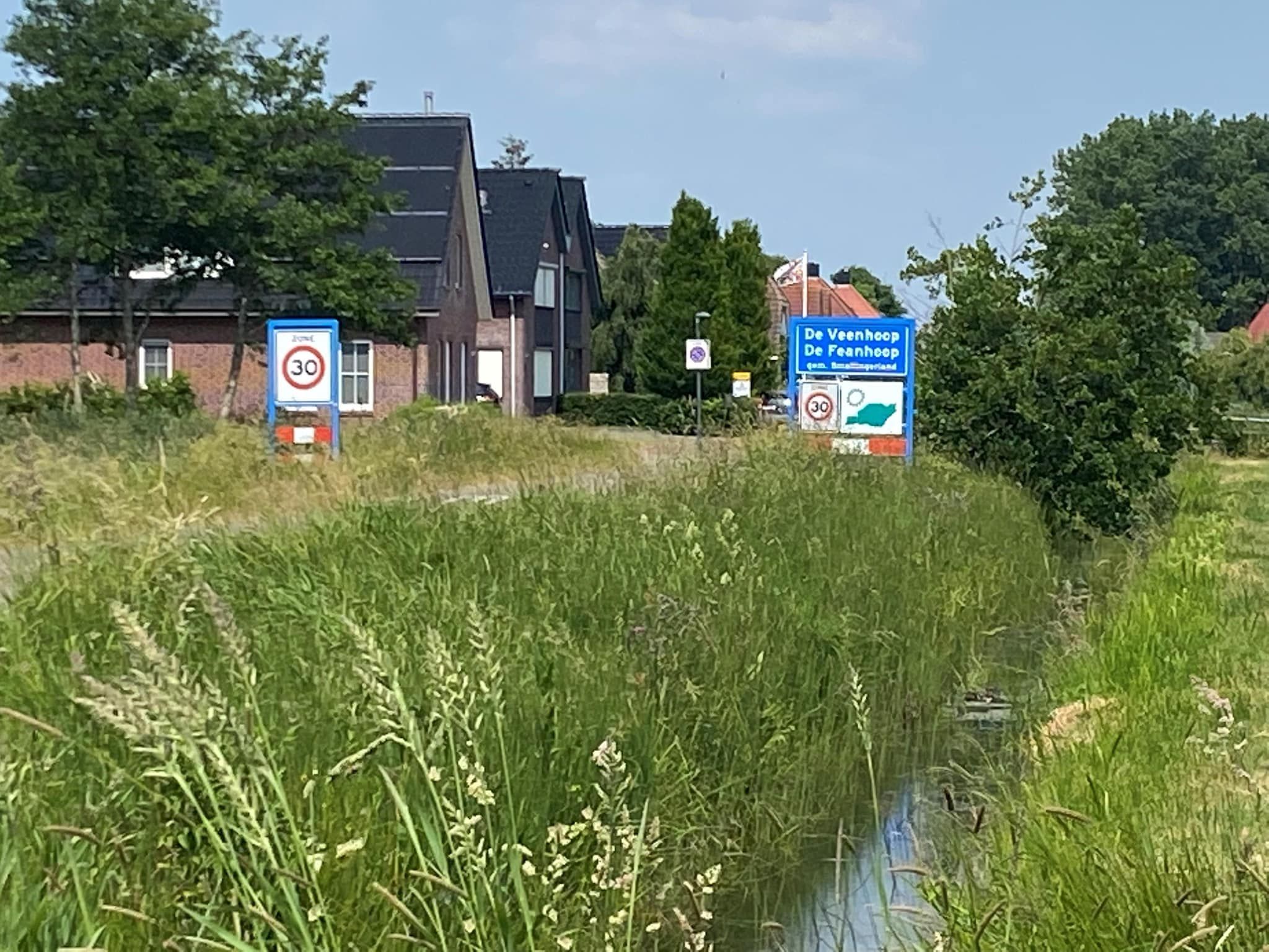 De omgeving van Chalet Doutzen in De Veenhoop
