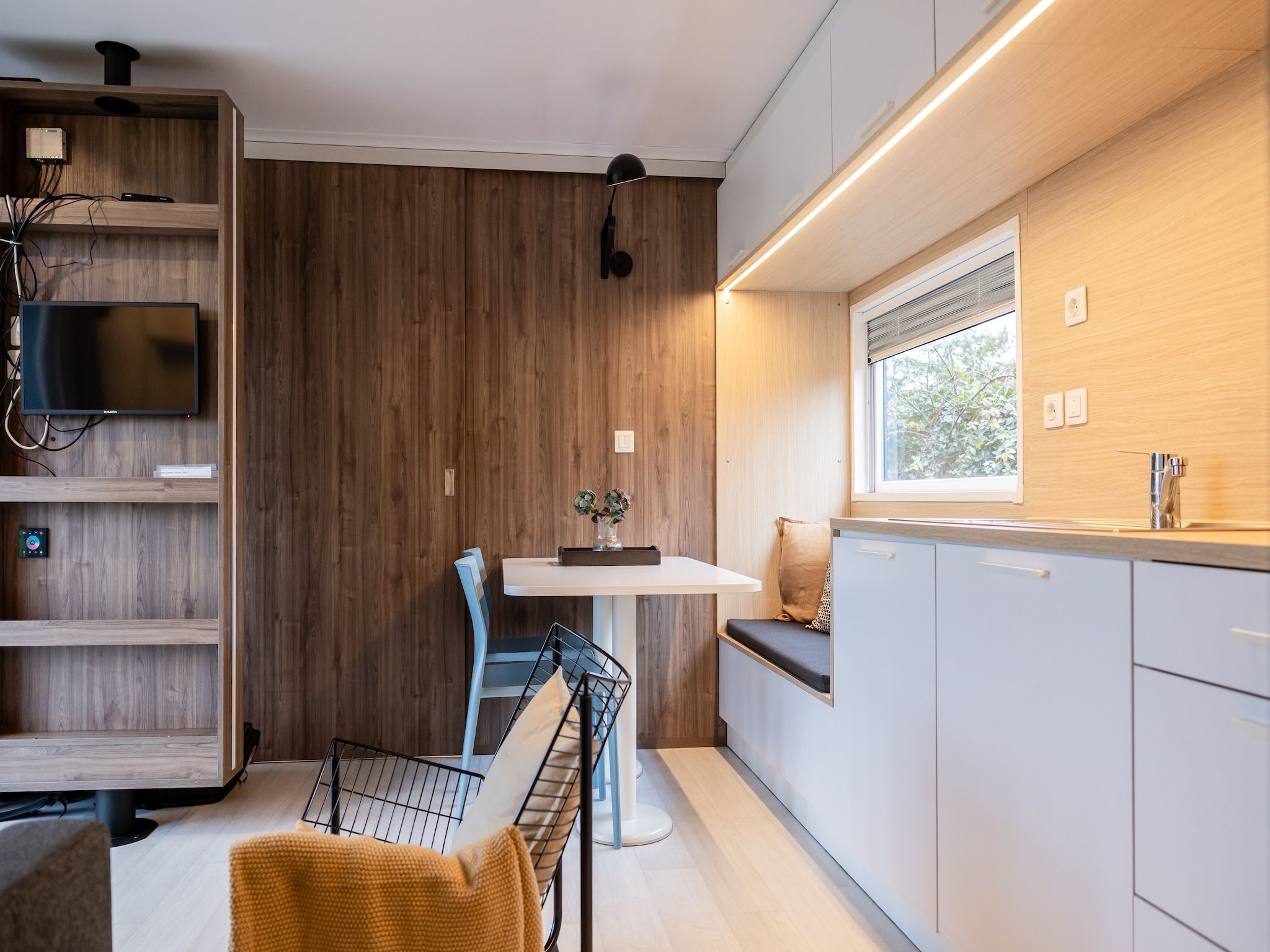 De keuken van Chalet Klaske in De Veenhoop