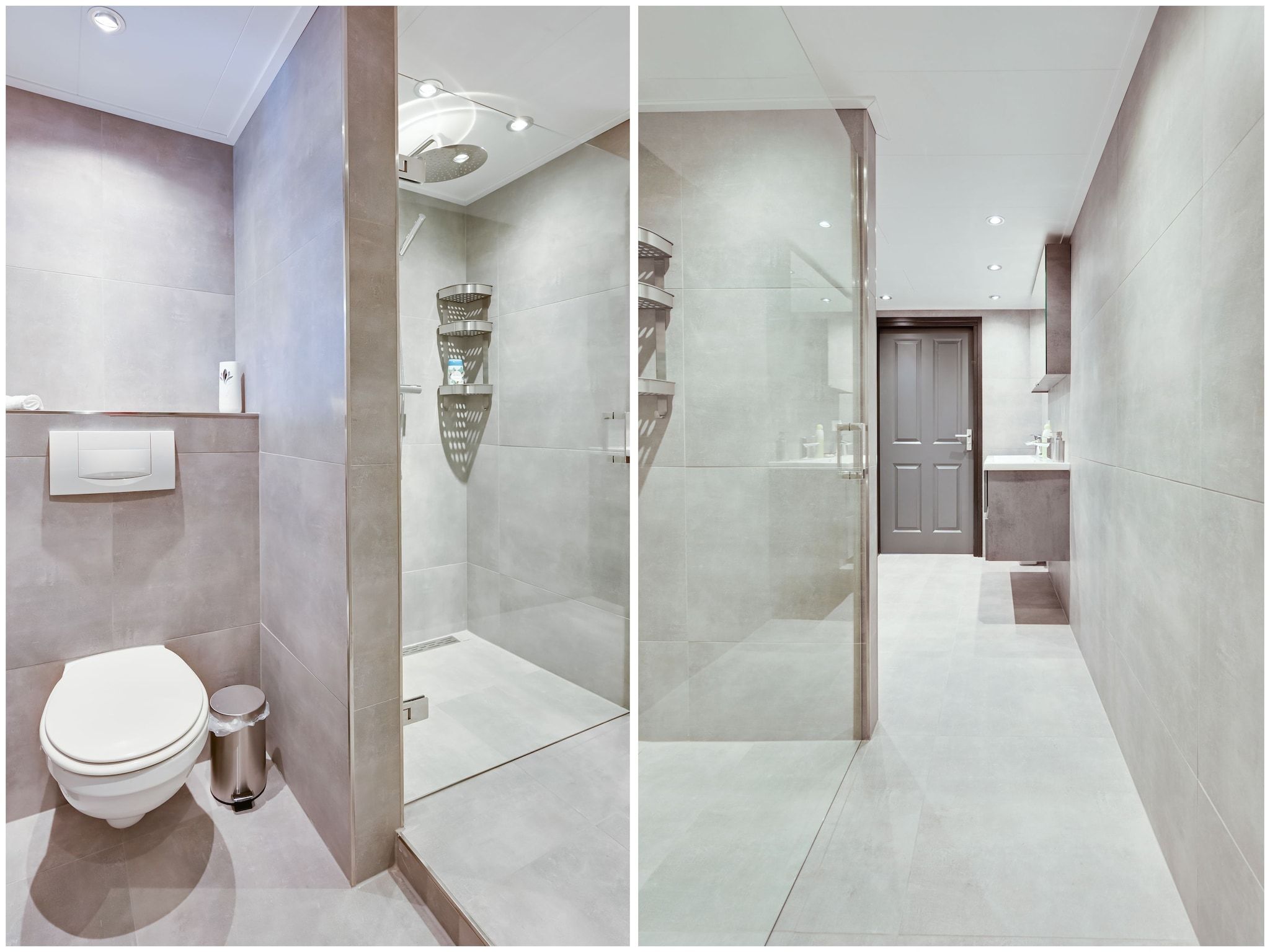 De badkamer van Villa Didam in Didam