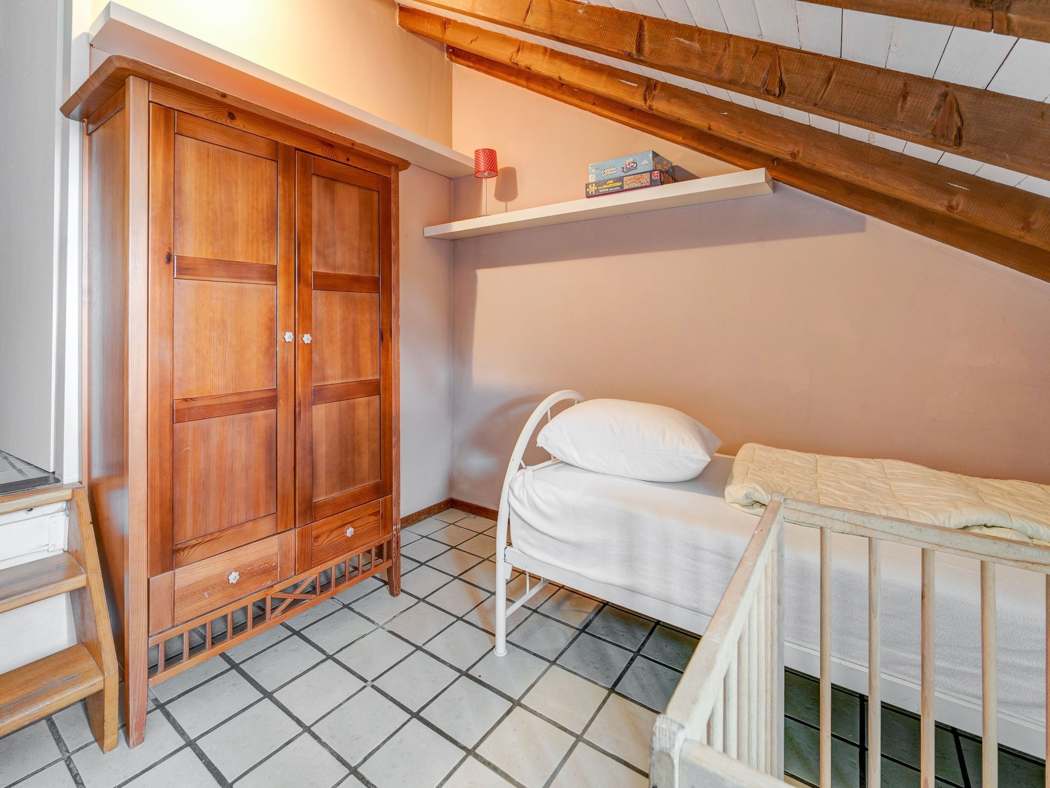 Een slaapkamer van Valleyview Cottages - NR14 in Voerendaal