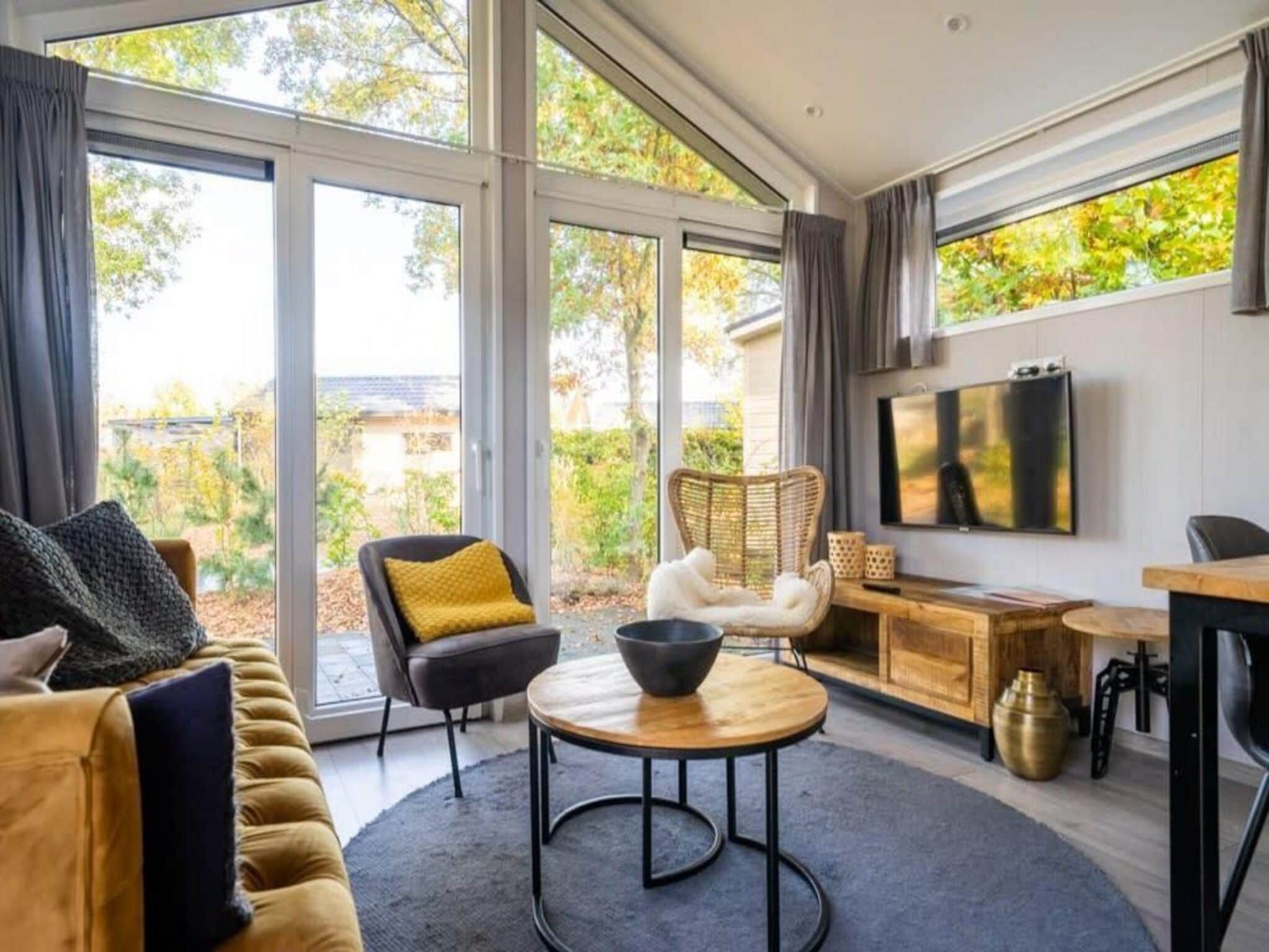 De woonkamer van Berkel 4 in Otterlo