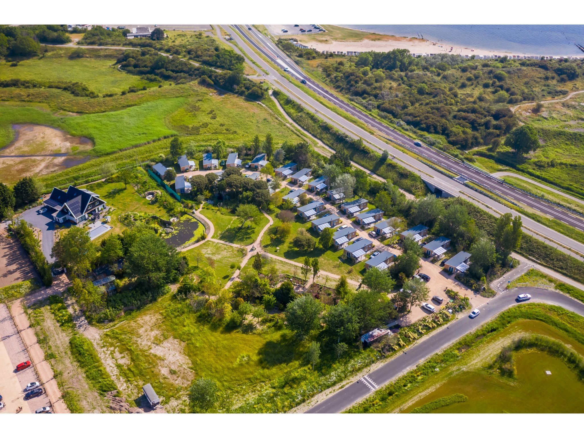 De omgeving van Fort den Haak - Chalet 1 t/m 10 huisdiervrij in Vrouwenpolder