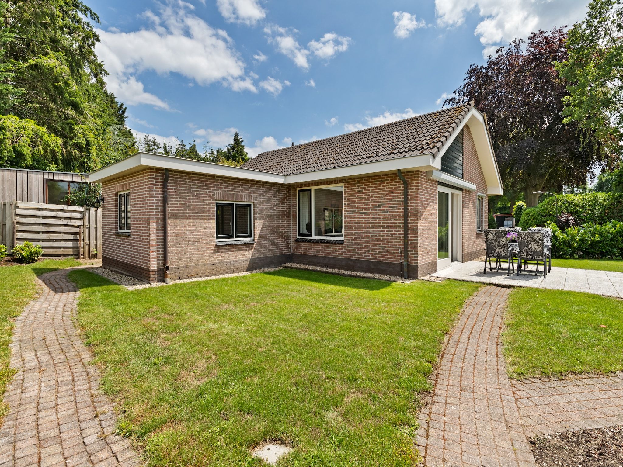 De buitenkant van Huisje Putten in Putten