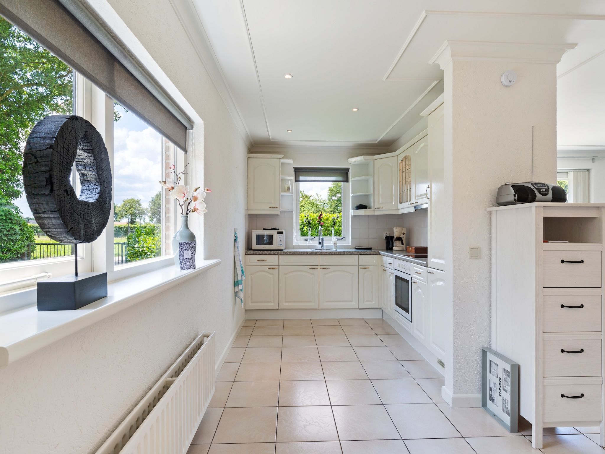 De keuken van Huisje Putten in Putten