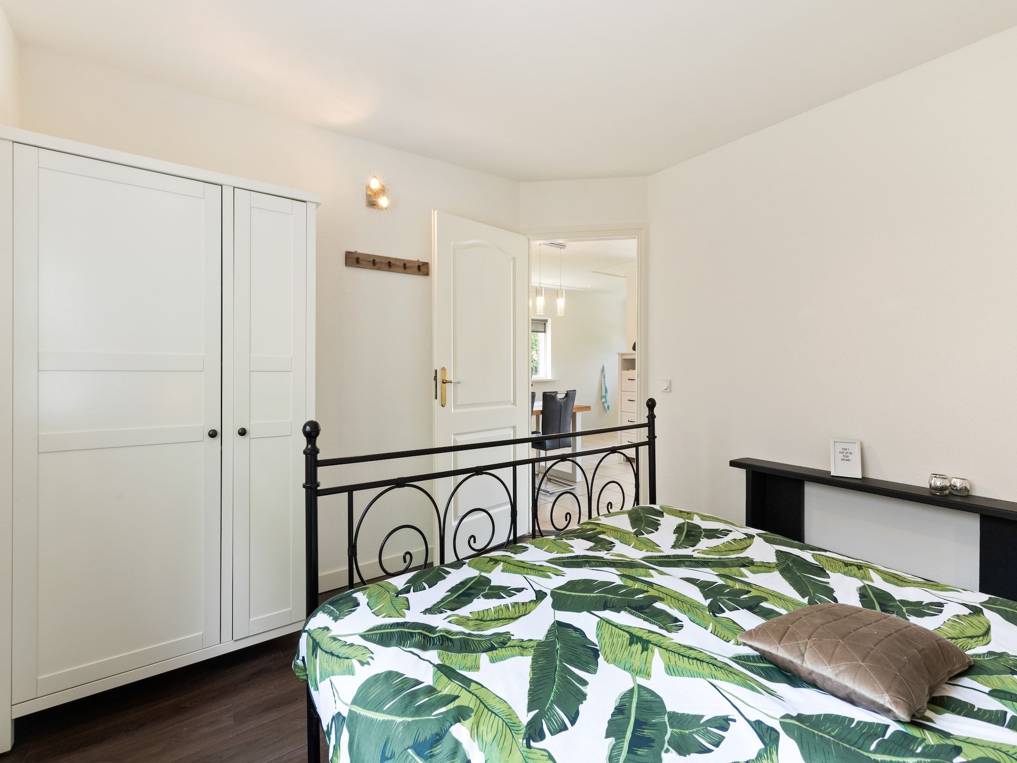 Een slaapkamer van Huisje Putten in Putten