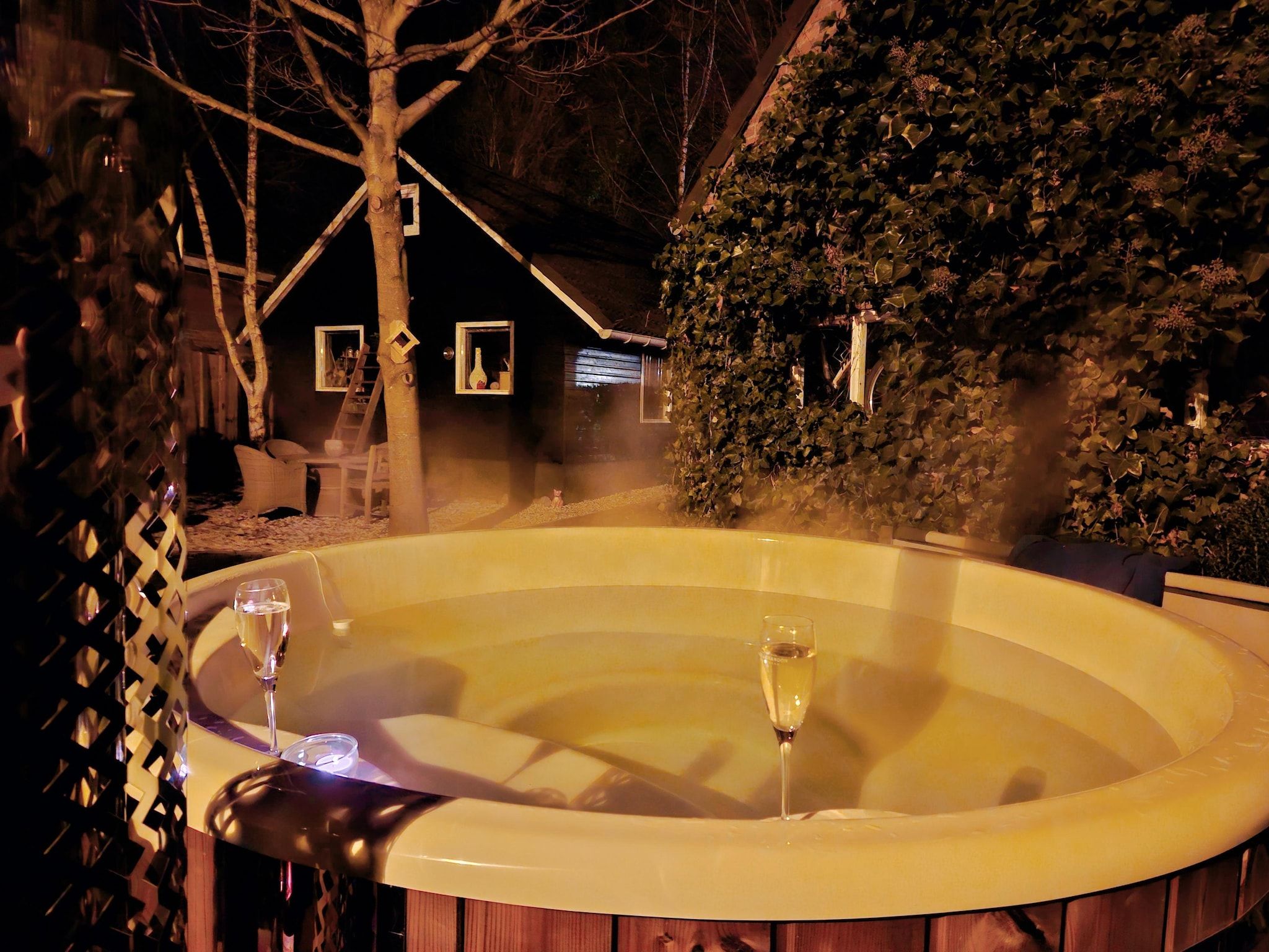 Wellness bij Vakantiehuis 'Het Atelier' in Sleen