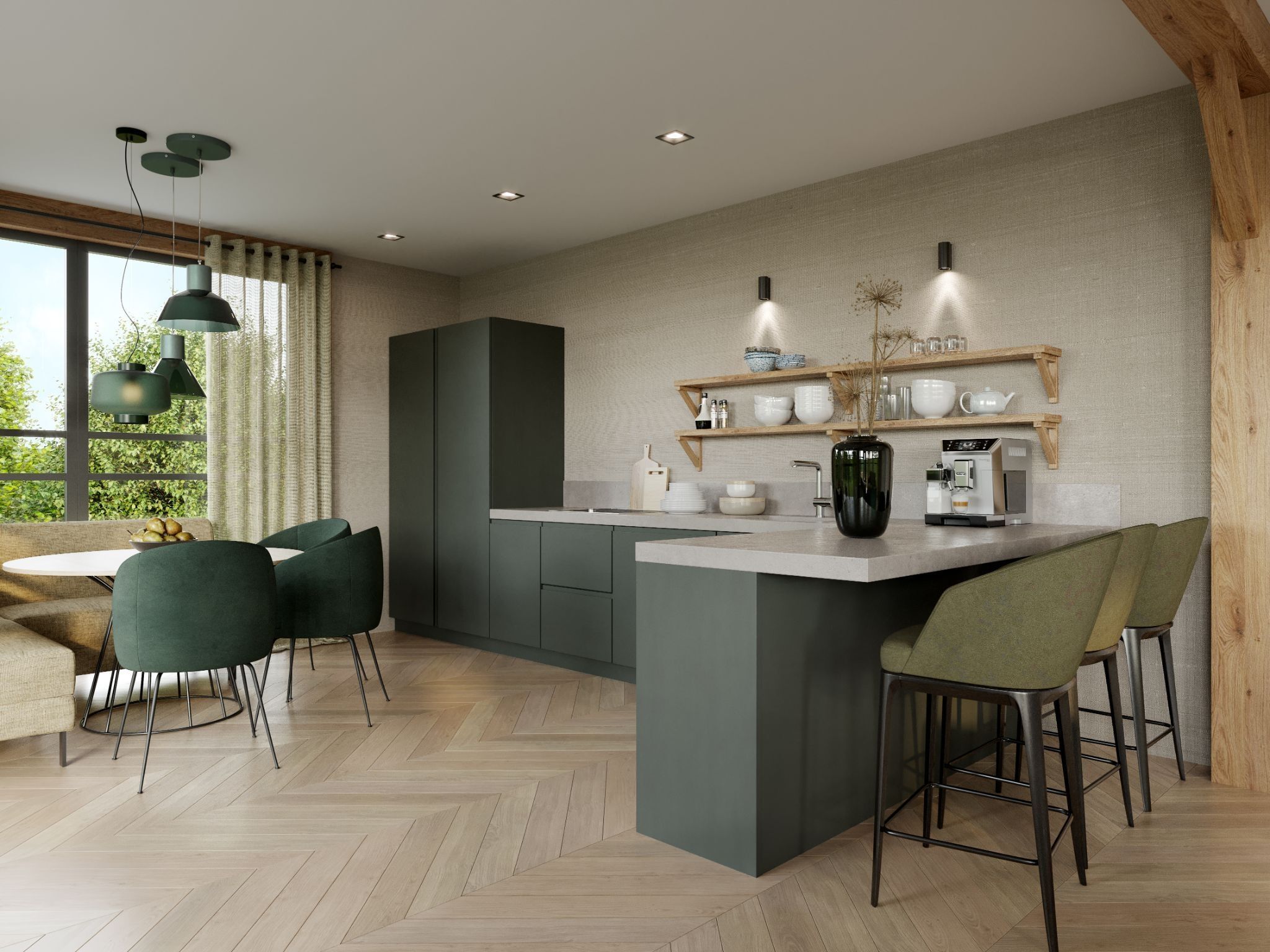 De keuken van Buytenveldt H2 in De Cocksdorp Texel