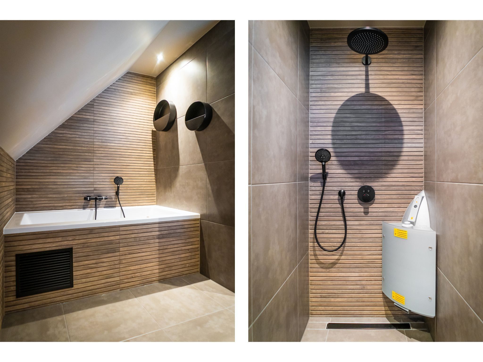 De badkamer van Buytenveldt H2 in De Cocksdorp Texel