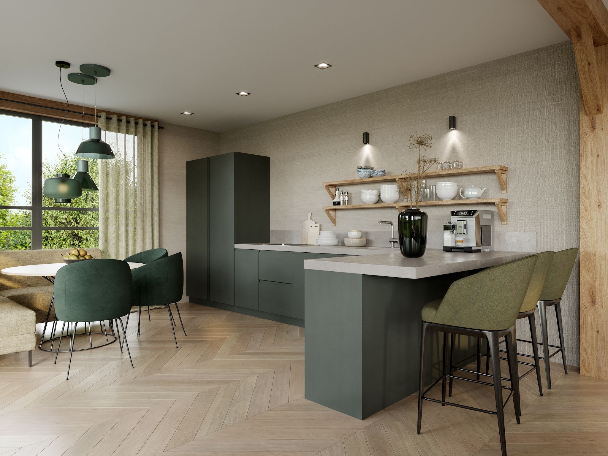 De keuken van Buytenveldt H4 in De Cocksdorp Texel