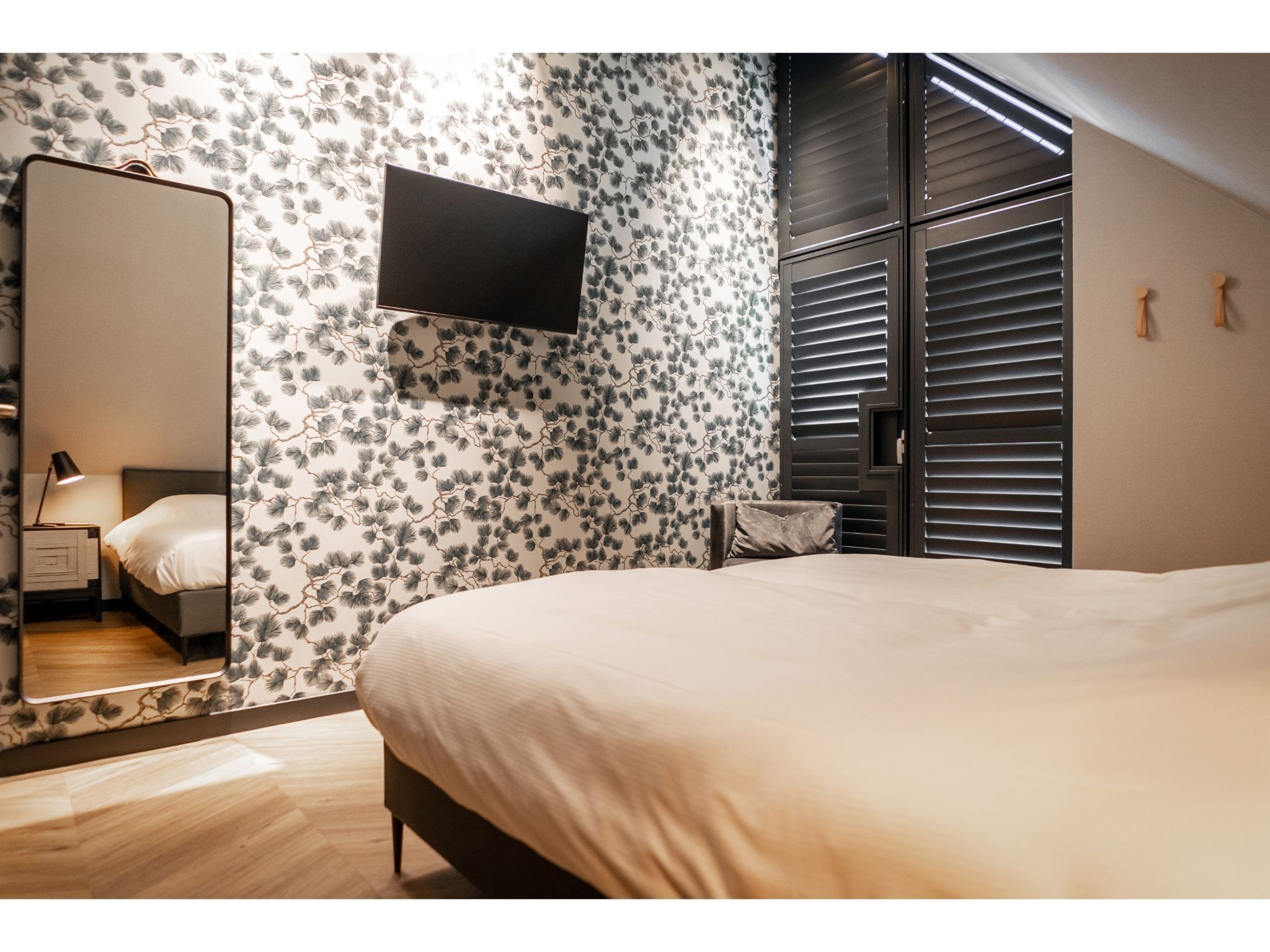 Een slaapkamer van Buytenveldt H5 in De Cocksdorp Texel