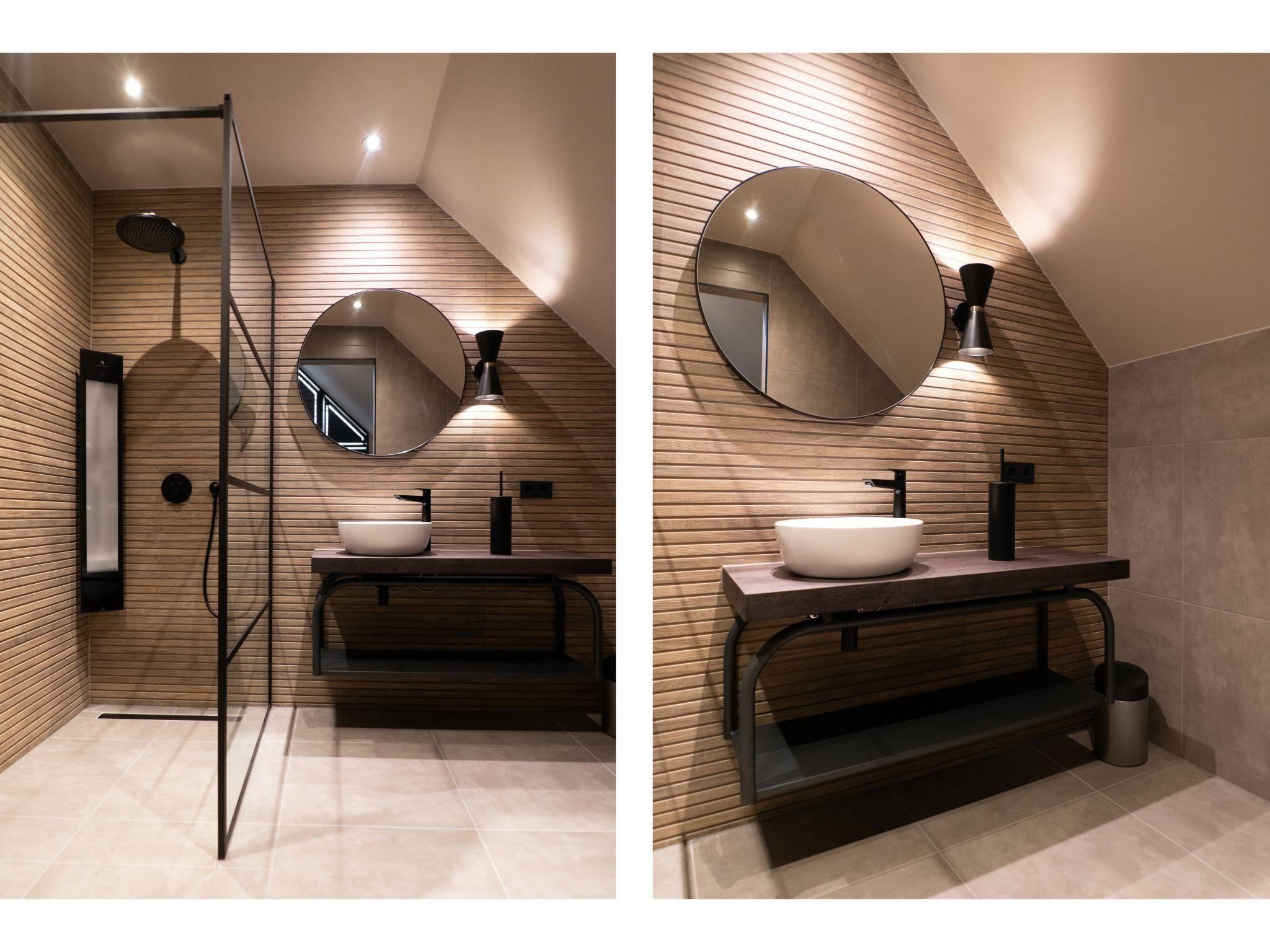 De badkamer van Buytenveldt H6 in De Cocksdorp Texel