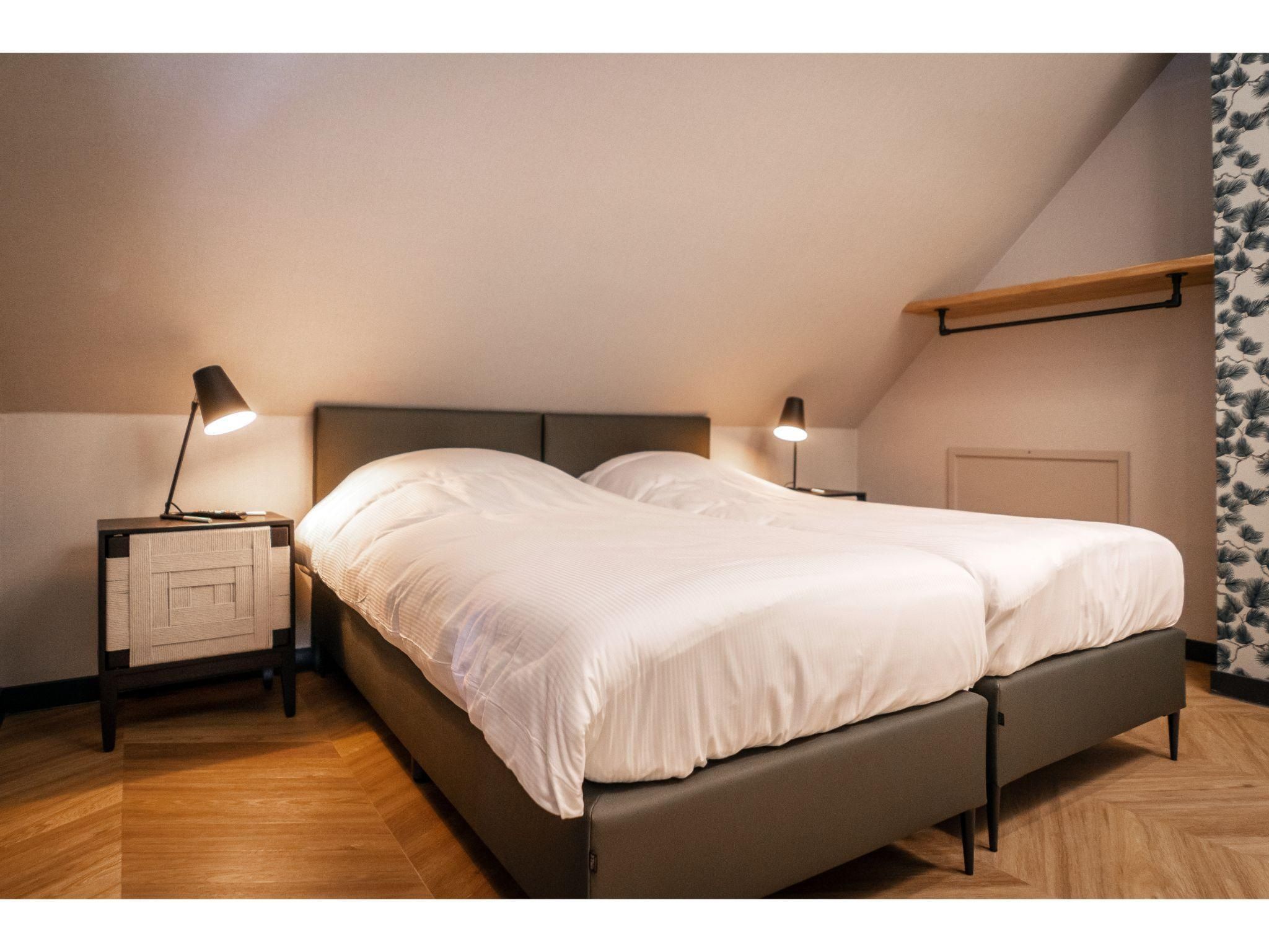 Een slaapkamer van Buytenveldt H6 in De Cocksdorp Texel