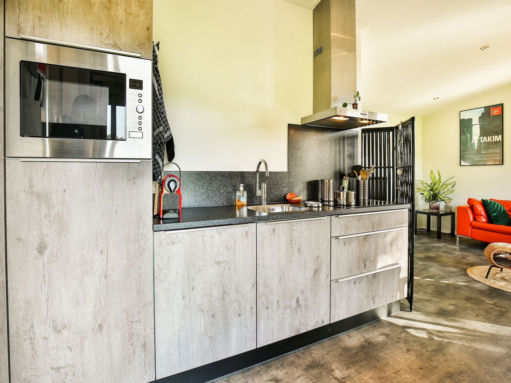 De keuken van Het Eikeltje in Tripscompagnie