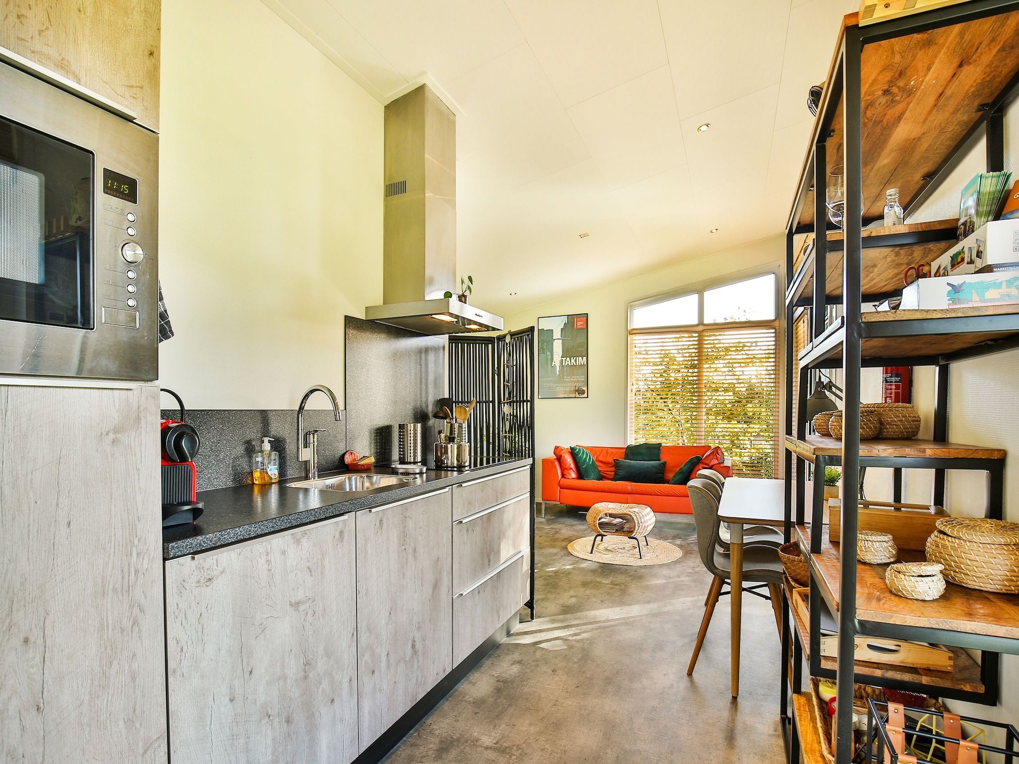 De keuken van Het Eikeltje in Tripscompagnie