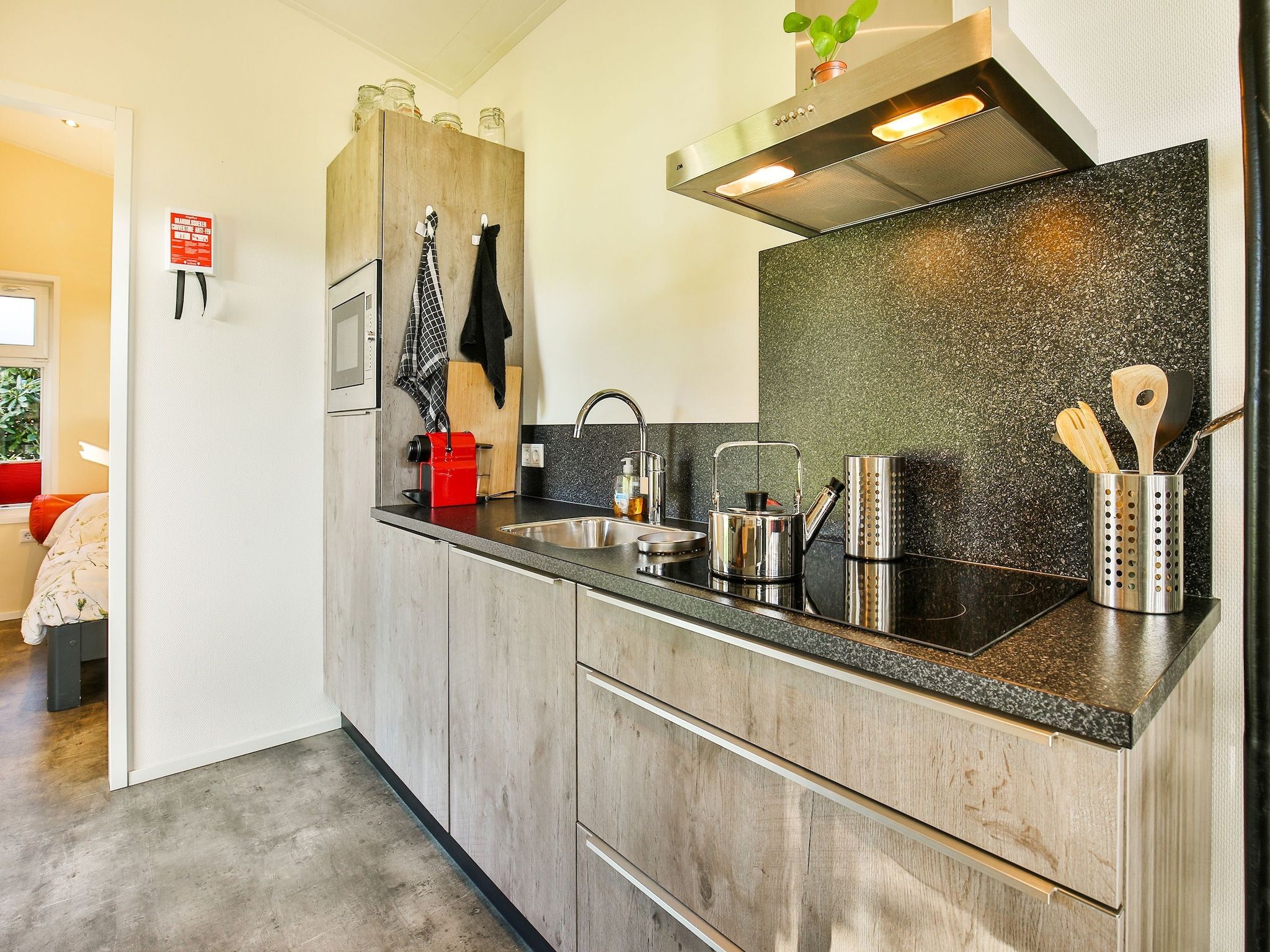 De keuken van Het Eikeltje in Tripscompagnie