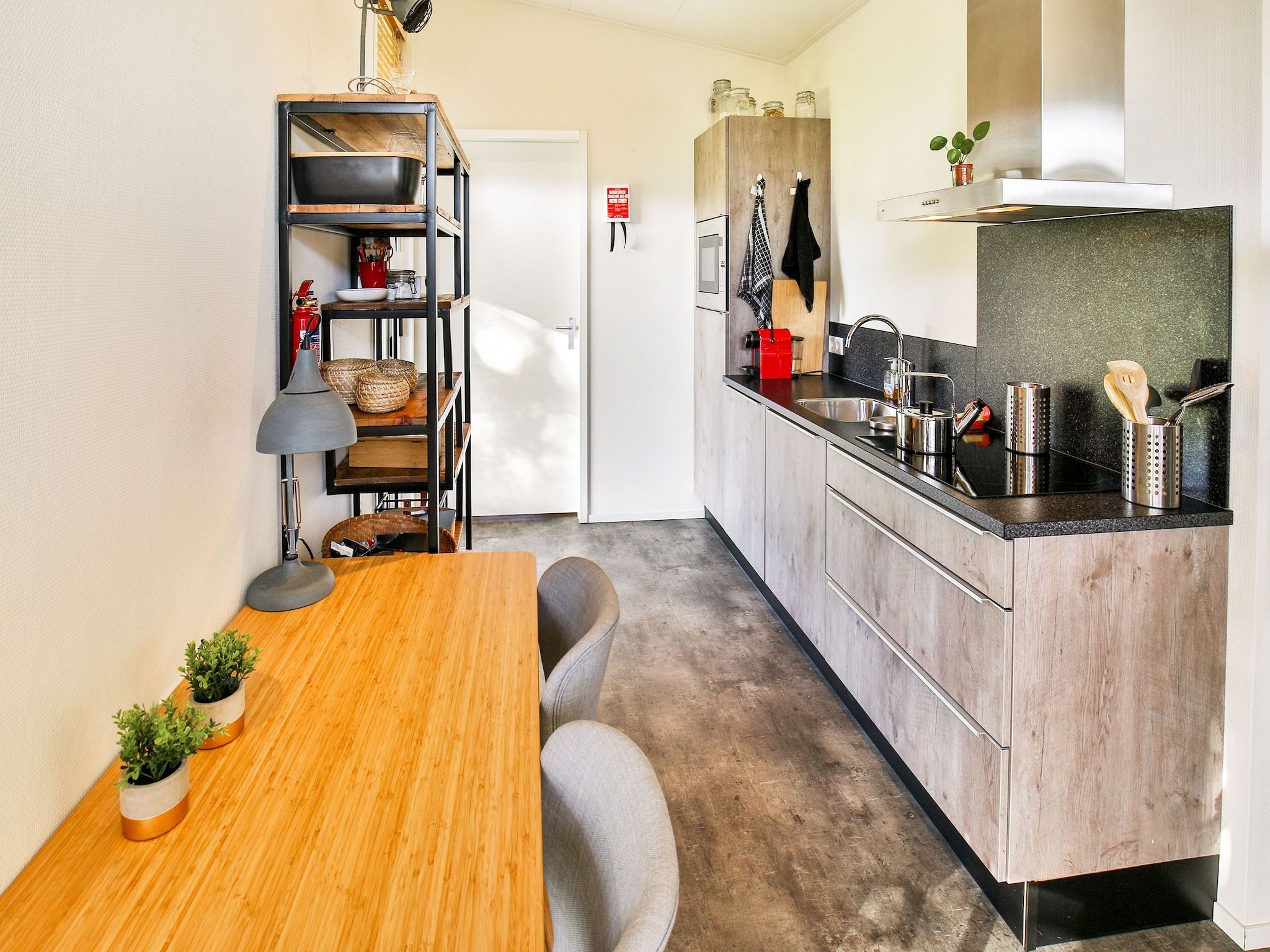 De keuken van Het Eikeltje in Tripscompagnie