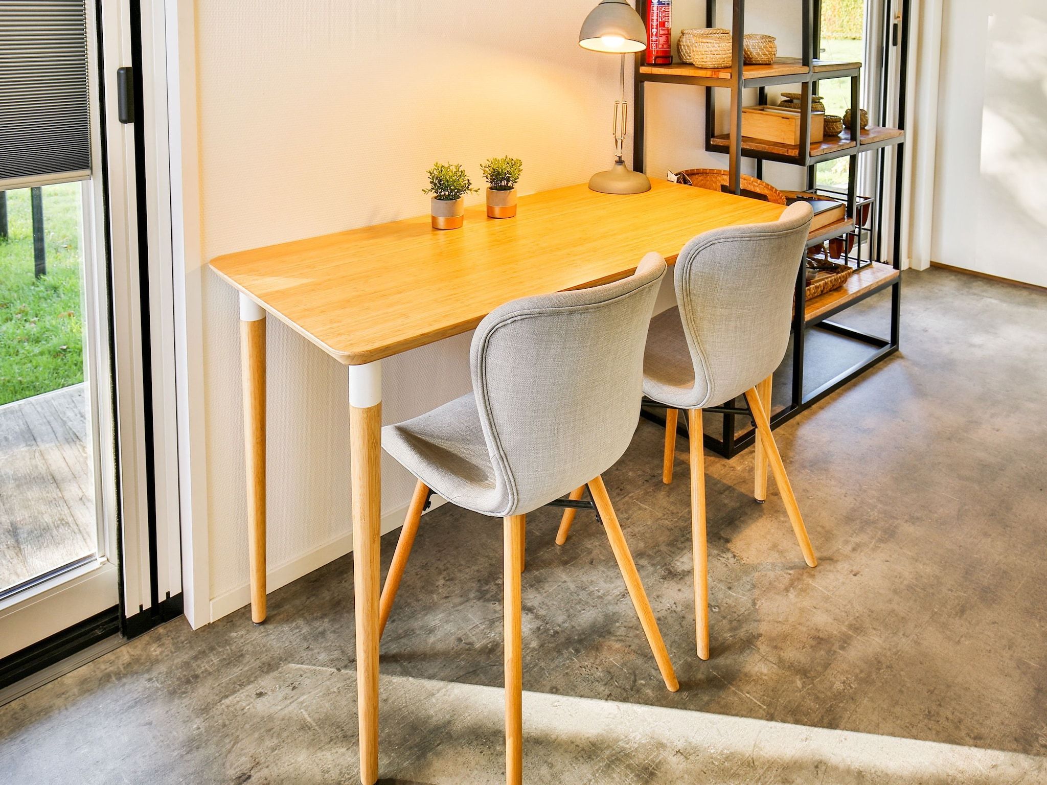 De eetkamer van Het Eikeltje in Tripscompagnie